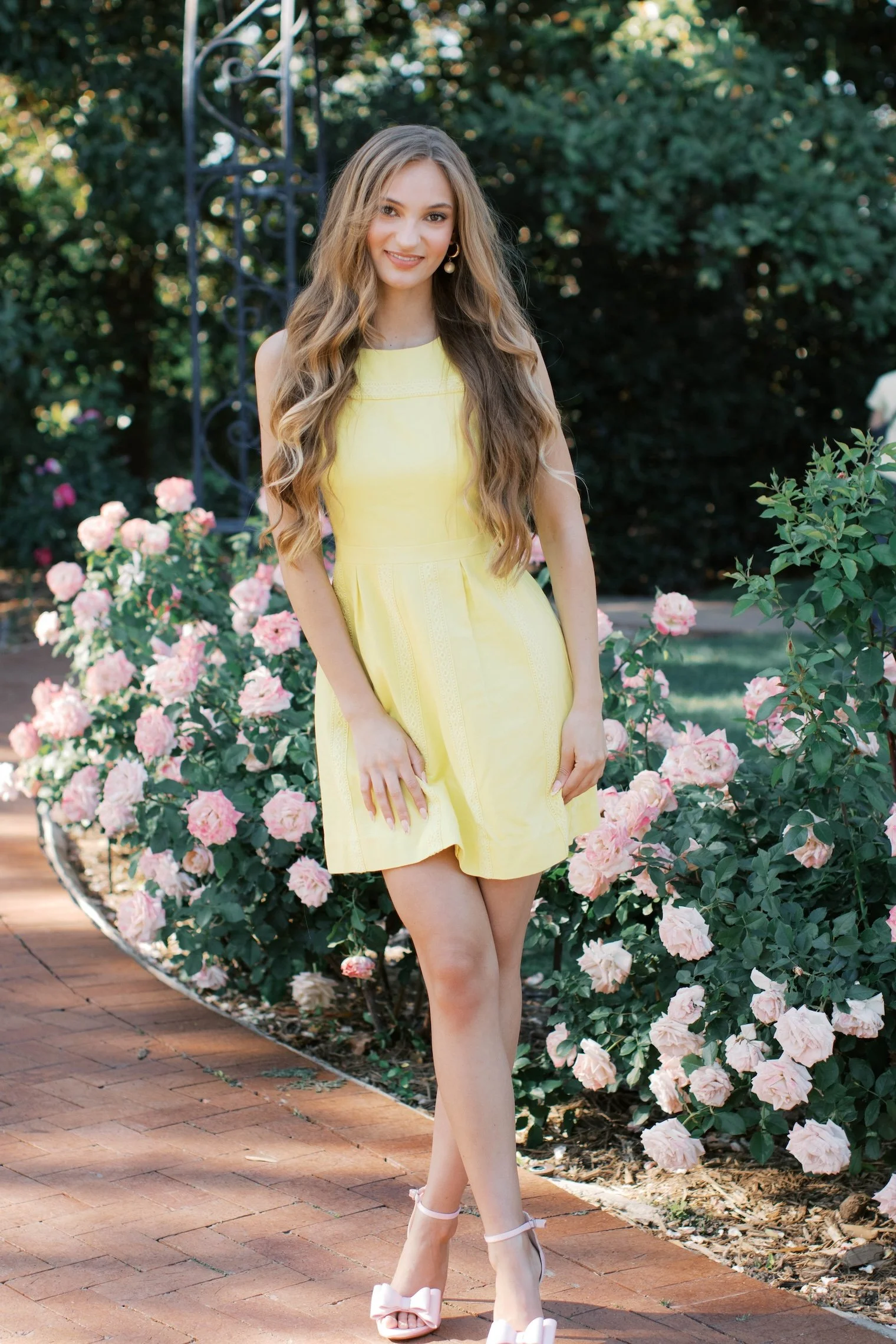 dallas tx arboretum, senior pictures, garden senior pics, Salado hs senior