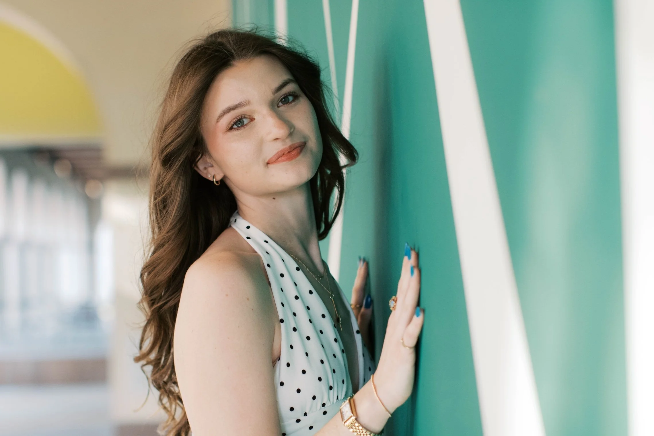 Senior pictures in Austin TX, Blanton museum, UT campus, downtown Austin