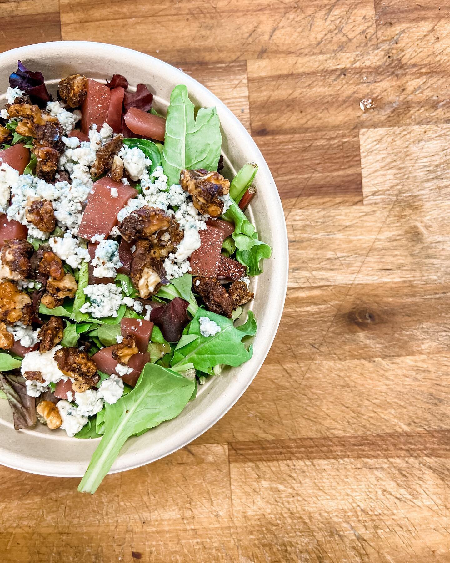 Salads work towards Loyalty Points, too! (And, BTW, Tuesday is double points day!)