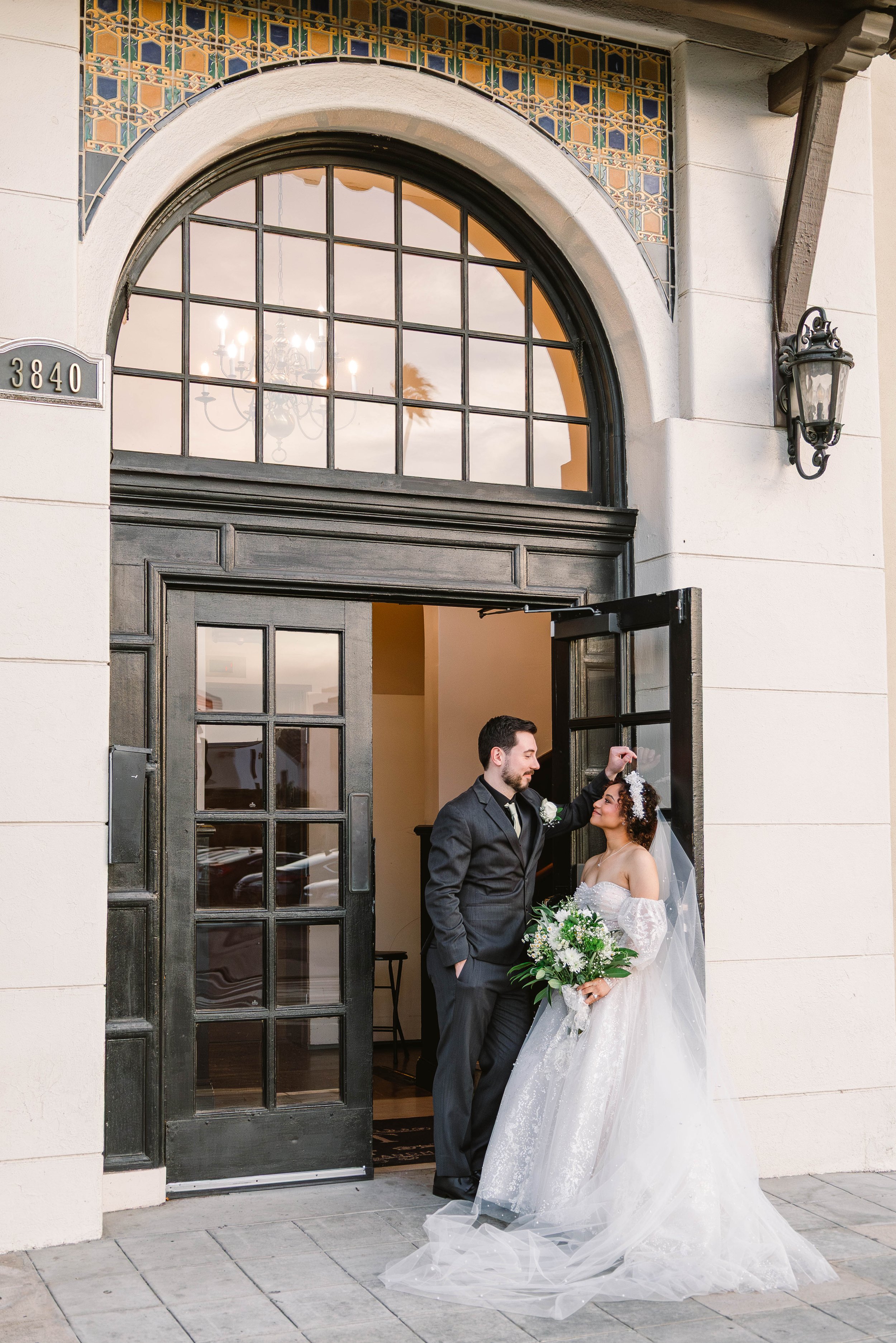 Golden Light & Downtown Love | Romantic Wedding Portraits at Loft 84