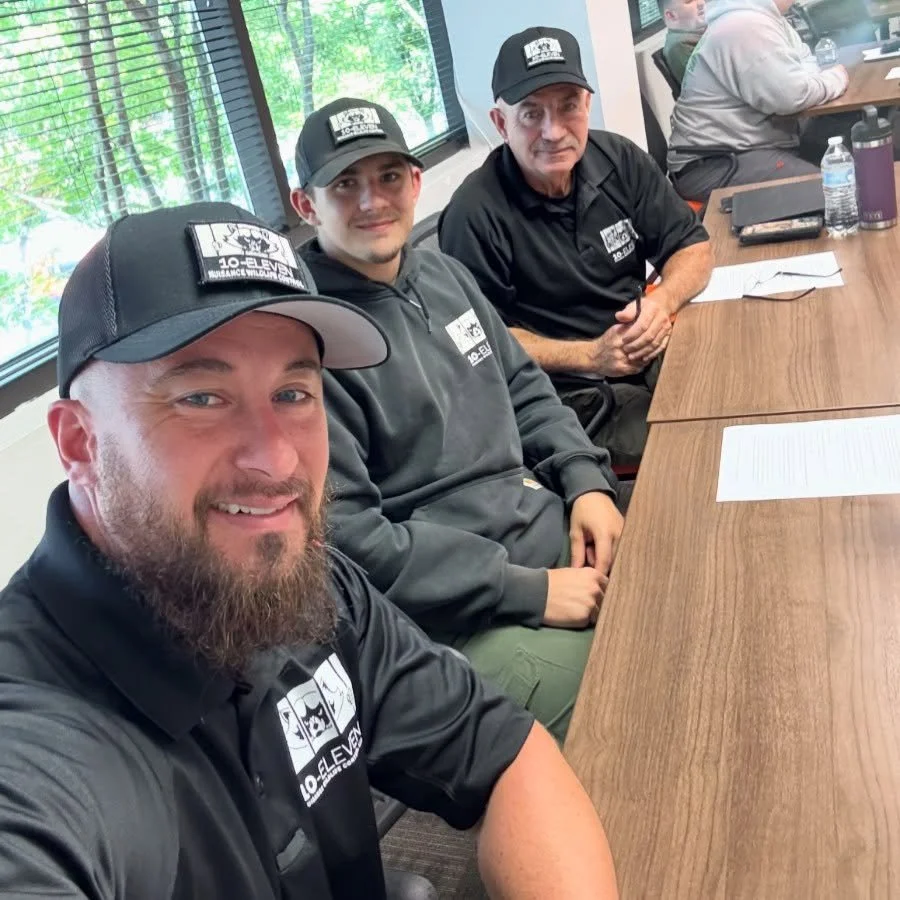 Another great opportunity to learn, network, and continue raising the bar in professional wildlife control!

JD, Jerry, and Gavin attended the 2026 Virginia Wildlife Damage Management Association (VWDMA) Fall Conference, spending the day alongside fe