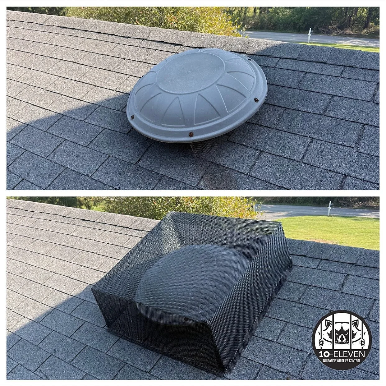 🏠 An Often-Overlooked Entry Point for Wildlife! 🦝🐿️

Powered attic fan vents are designed to help ventilate your attic, but they&rsquo;re also a common entry point for unwanted wildlife!

Behind many of these vents, there&rsquo;s typically little 