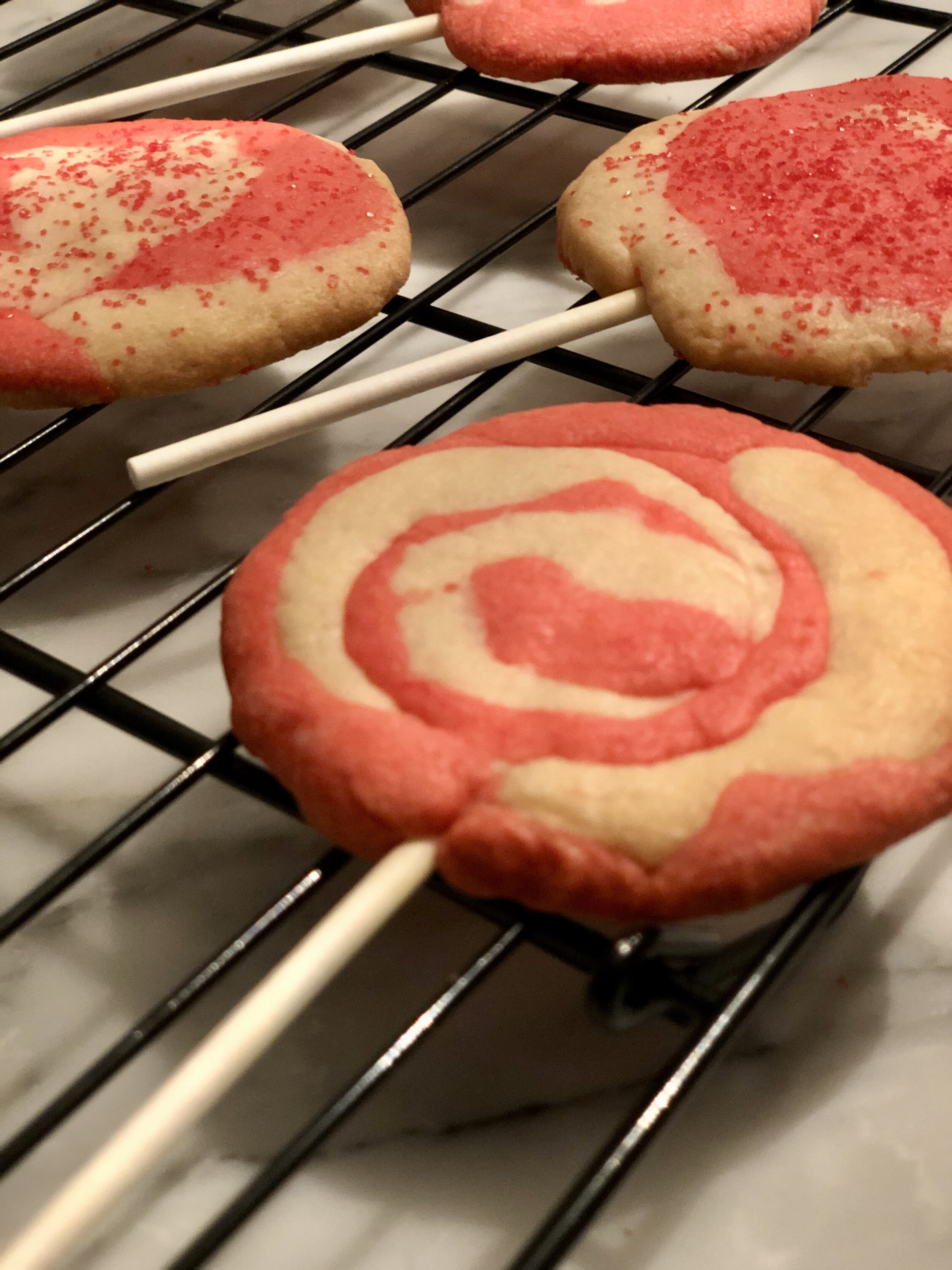 Holiday Lollipop Cookies