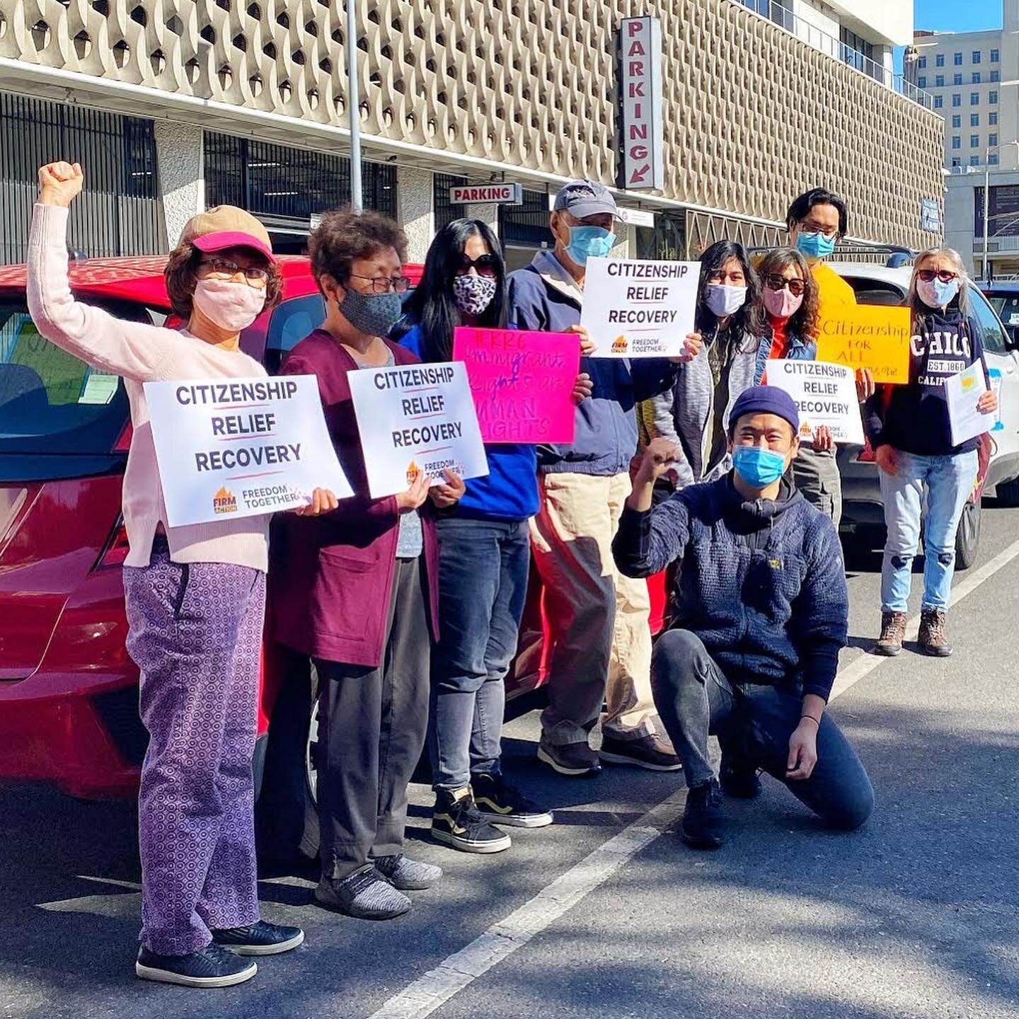 Today, KRC staff and volunteers joined the &ldquo;March to Victory: Relay Across America,&rdquo; as part of the larger Yes Immigrants Forward campaign, which brought together dozens of organizations, immigrants, and allies, who wanted to call attenti