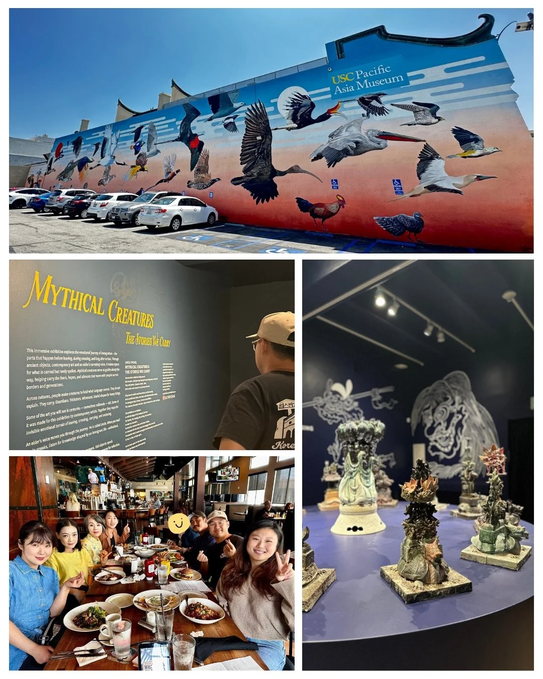 Last week, our team stepped out of the office to connect and share a little inspiration together. We took an enchanted journey through the &ldquo;Mythical Creatures: The Stories We Carry&rdquo; exhibition at @usc_pam, curated by @daveyoungkim and wer
