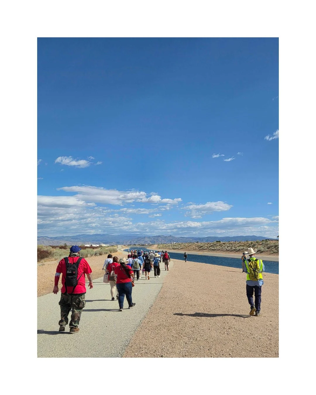 🦋KRC team members had the honor of participating in the first day of the sacred "Clear the Road to Freedom" Interfaith Pilgrimage, from Adelanto ICE Detention Center to the Metropolitan Detention Center in downtown LA.⁠
⁠
We're walking for