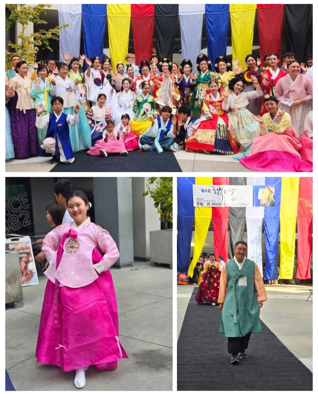 🙇🏻&zwj;♀️KRC community members were honored to participate in the 4th Annual Hanbok Fashion Show in Buena Park! We loved seeing everyone showing off the timeless elegance of hanbok, Korean traditional clothing. ⁠
⁠
🙌 A huge shoutout to our team me