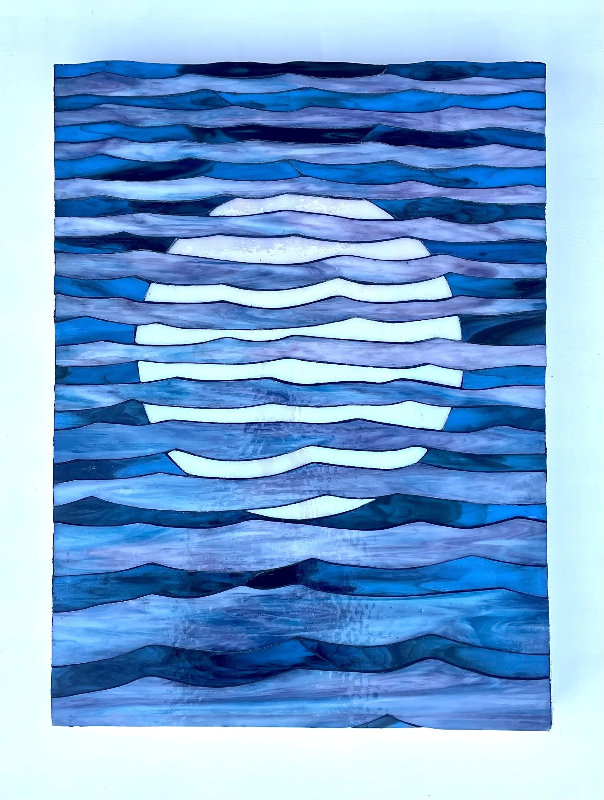Reflection Series no. 2
stained glass mosaic on panel
24" x 18" x 2"
Chasen Galleries, Sarasota