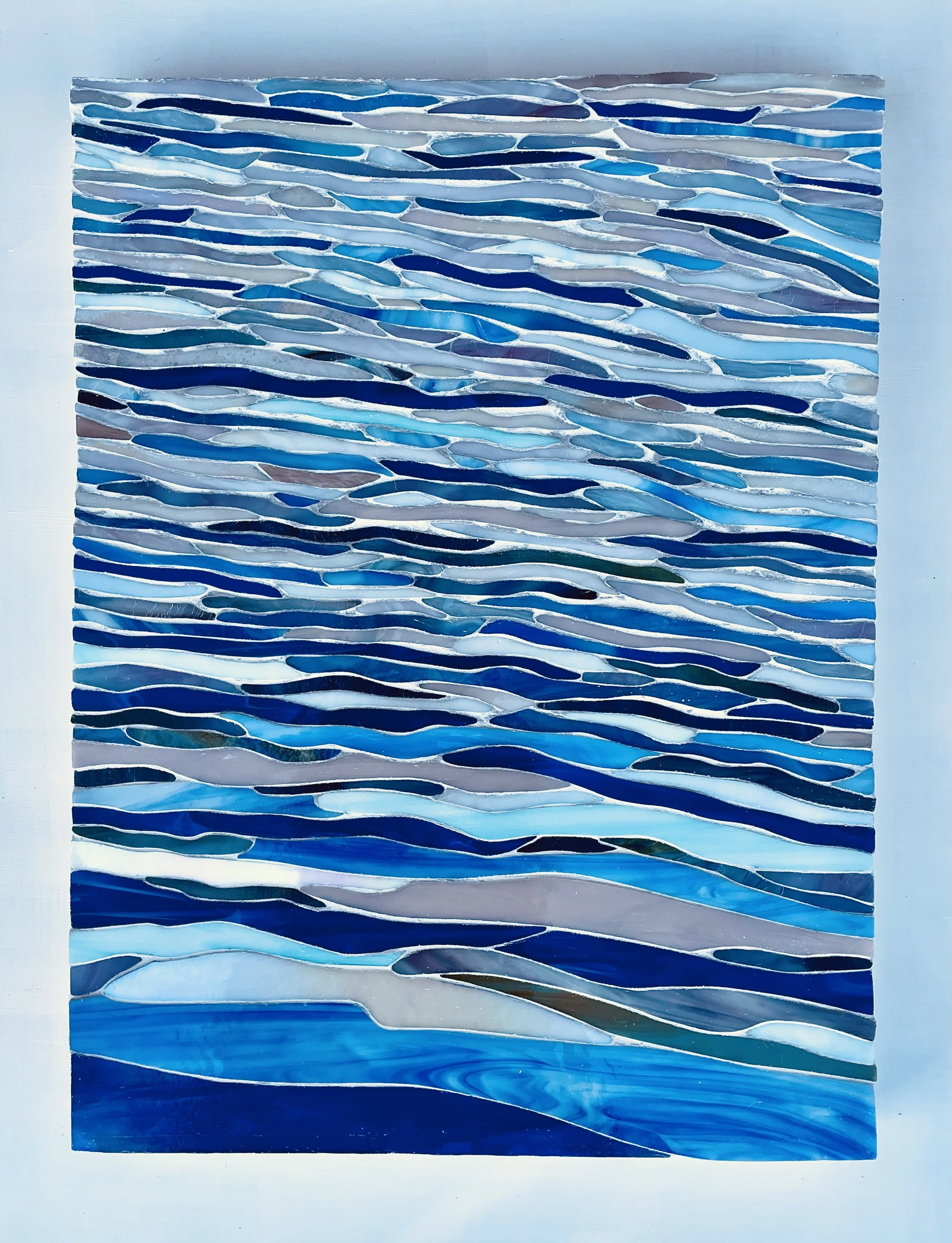 Ebb & Flow
stained glass mosaic on panel
24" x 18" x 2"
Chasen Galleries, Sarasota