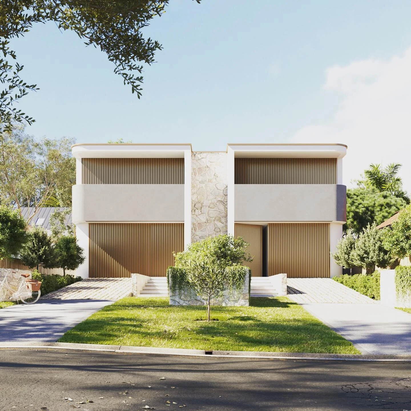 Dual occupancy going up in Caringbah South. @walkerbuild #dualoccupancy #shire #sutherlandshire #knockdownrebuild #architecture #construction