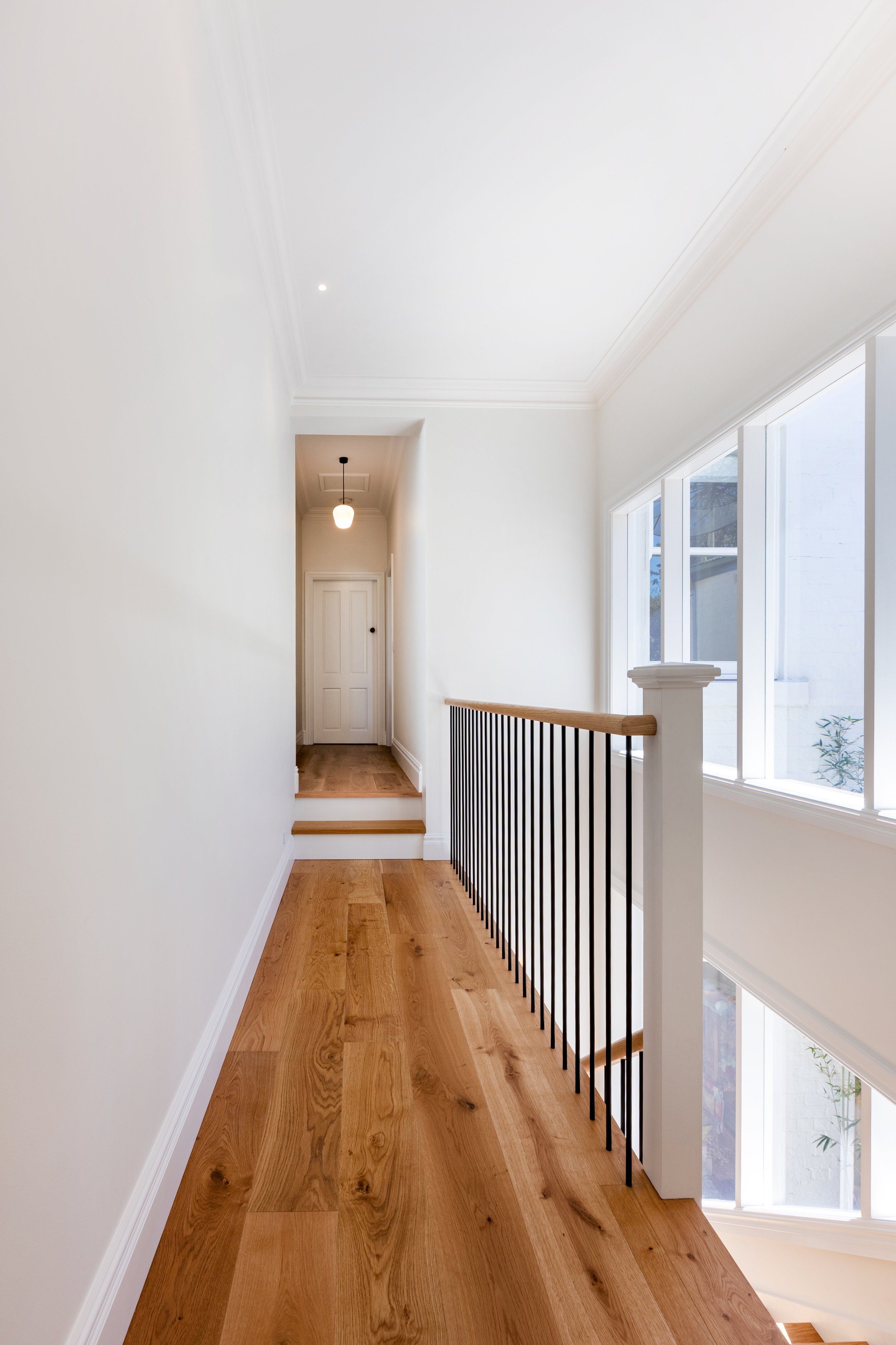 Terrace house hallway