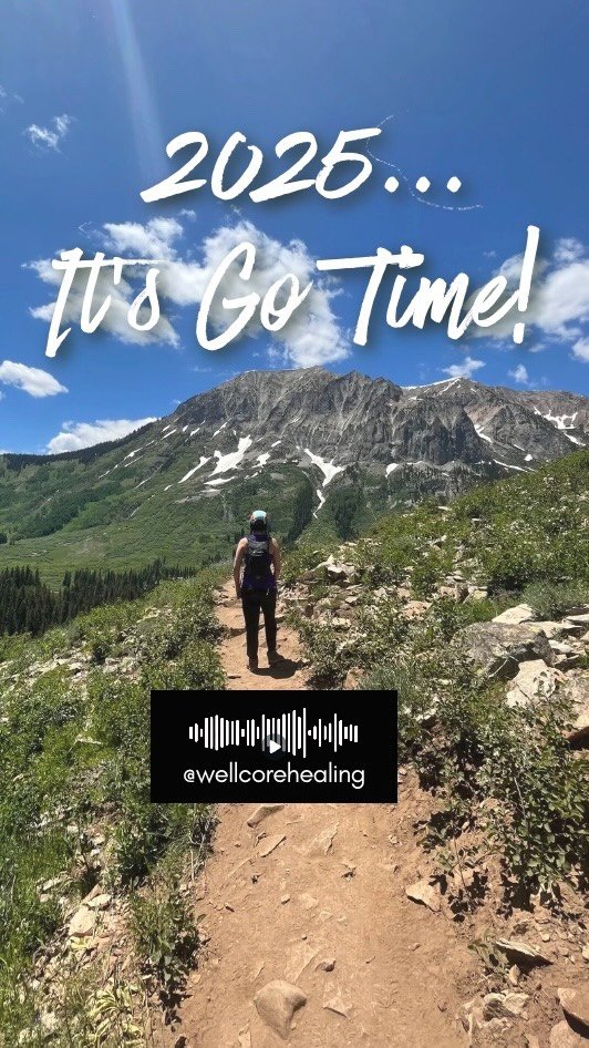 2025... It’s GO TIME! 💪✨ As we step into a brand-new year, let’s embrace it with positivity, strength, and a lot of grace. 🌟 Whether you’re climbing mountains (literally or metaphorically), remember: every step forward (big or sma