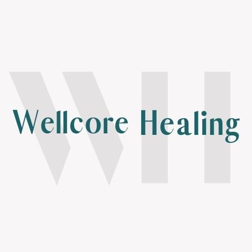 Wellcore Healing logo for online therapy