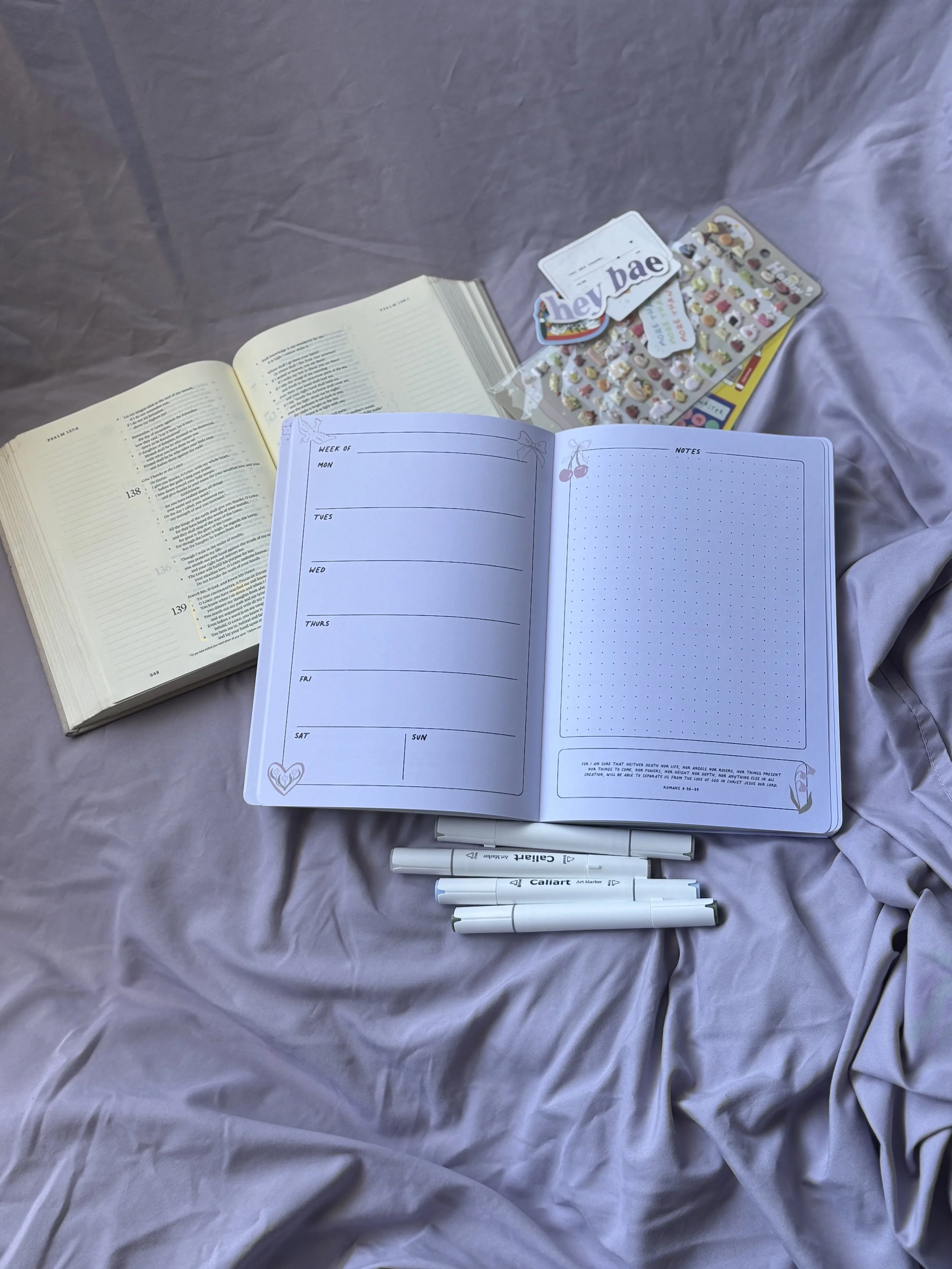 BAE Anyday Planner | Undated Christian Planner