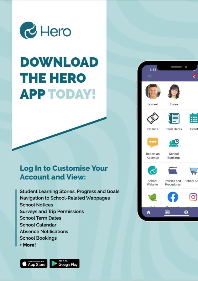 Hero App — Mountview School