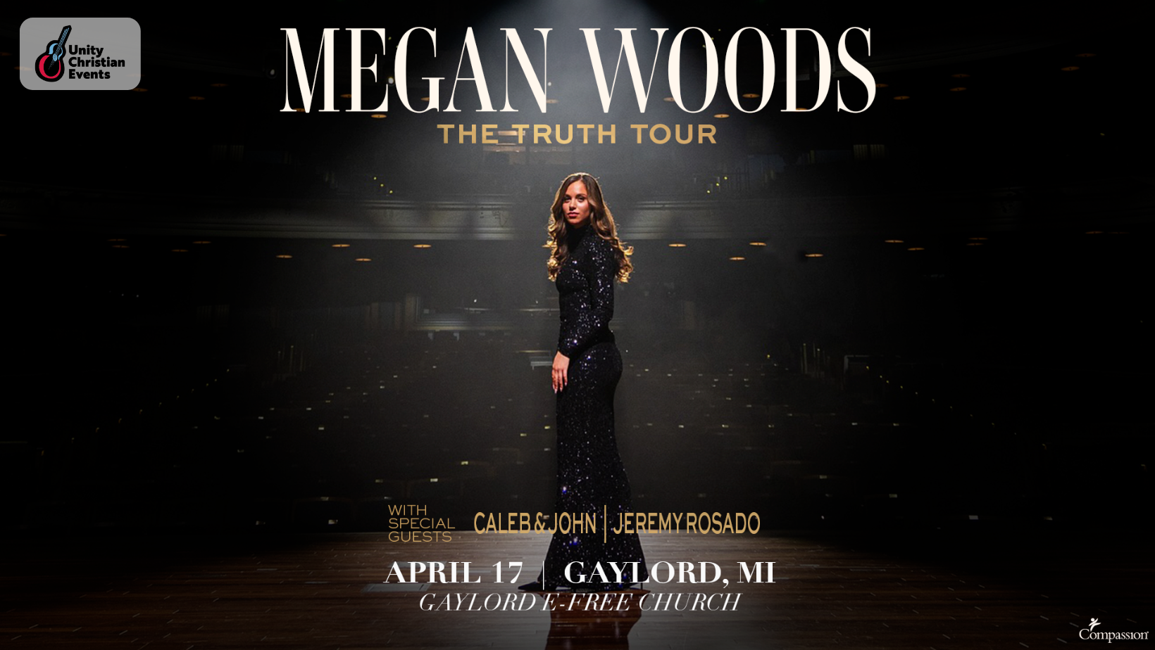 Megan Woods is coming to Gaylord!