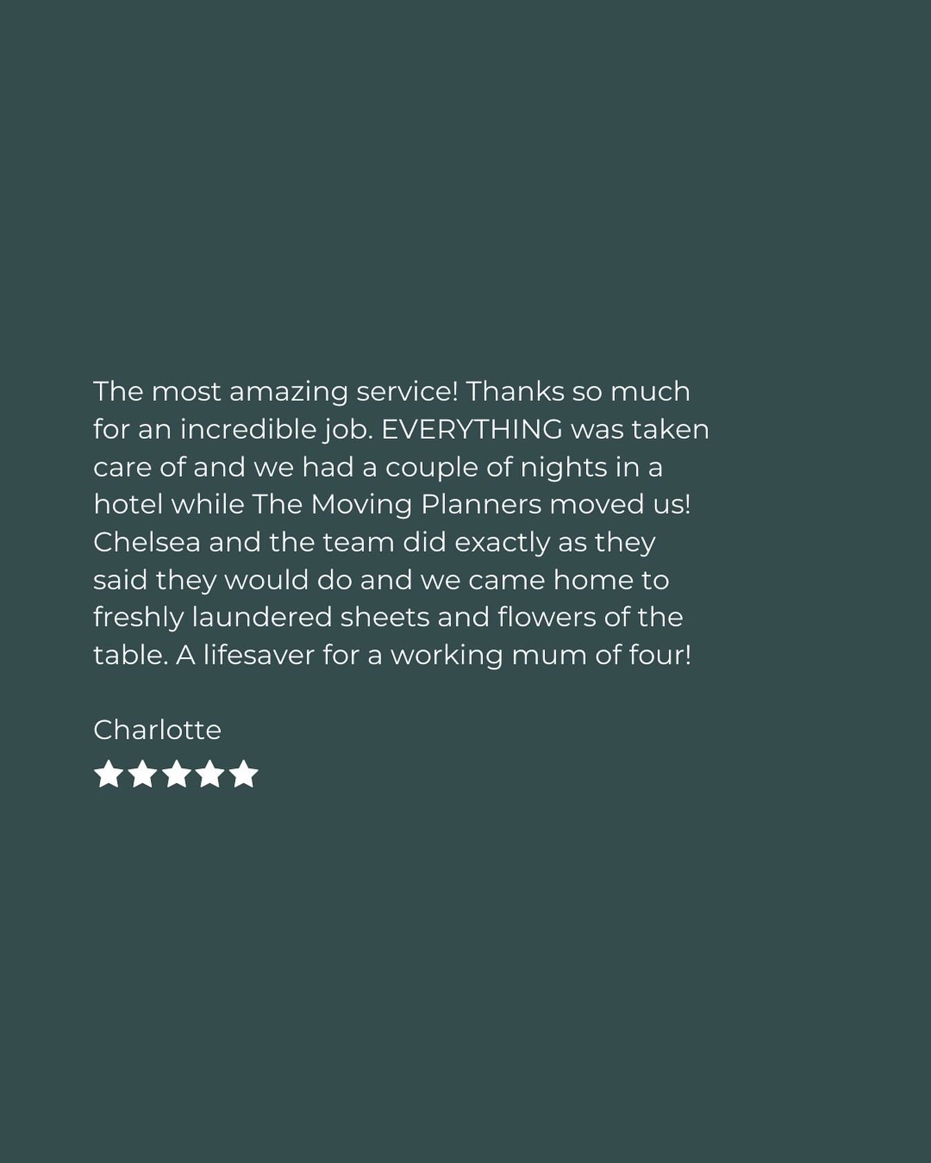 &ldquo;A lifesaver for a working mum of four&rdquo; 💬 We make life easier, one beautiful, organised move at a time ✨