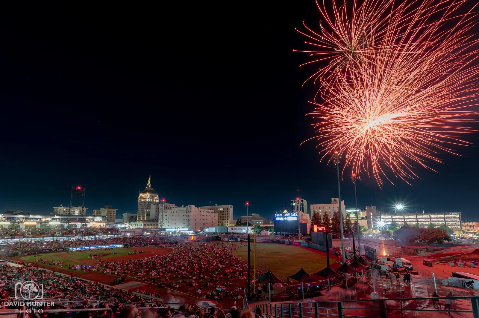 Chukchansi Park 4th of July Fireworks v1