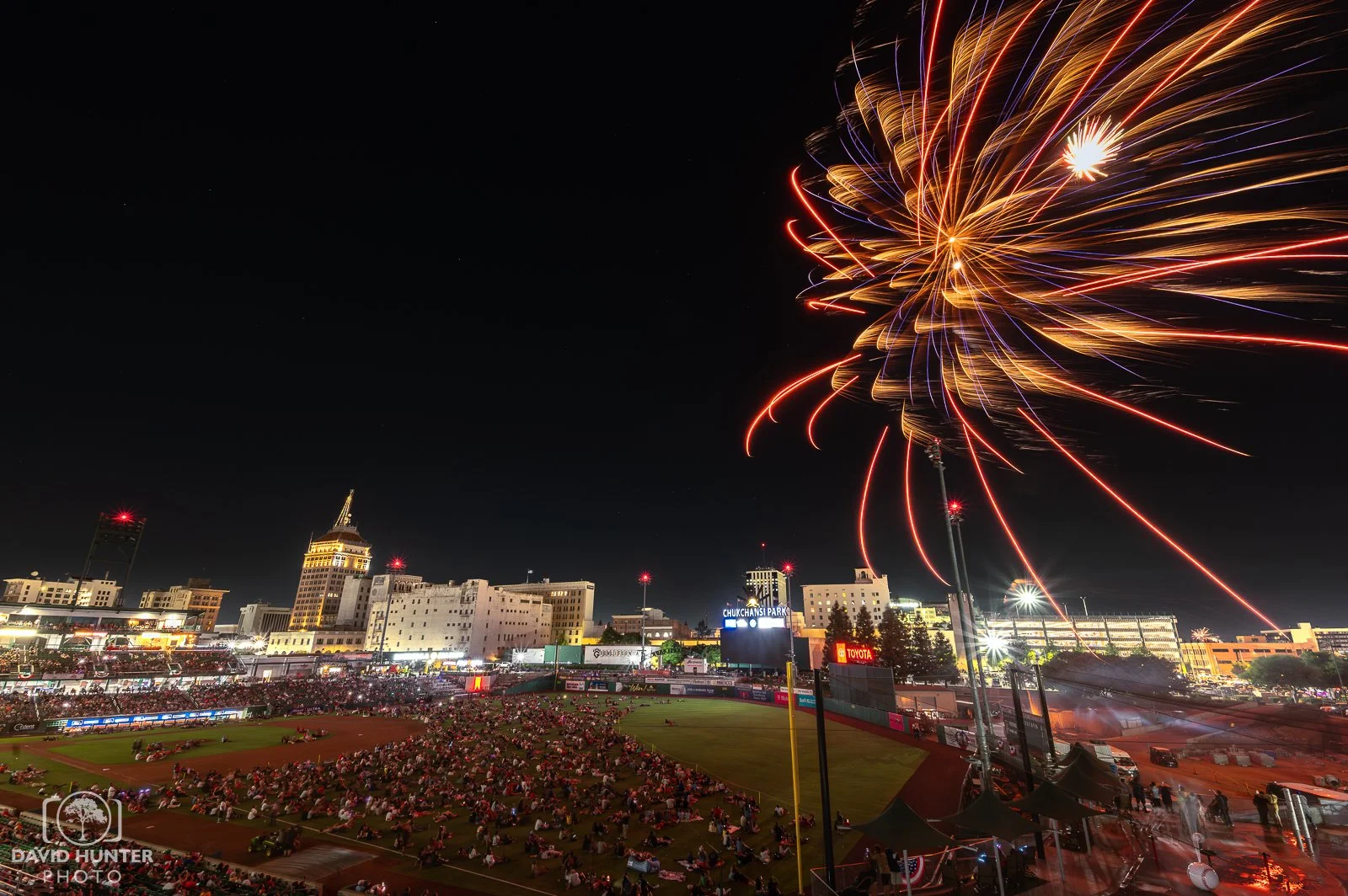 Chukchansi Park 4th of July Fireworks v2