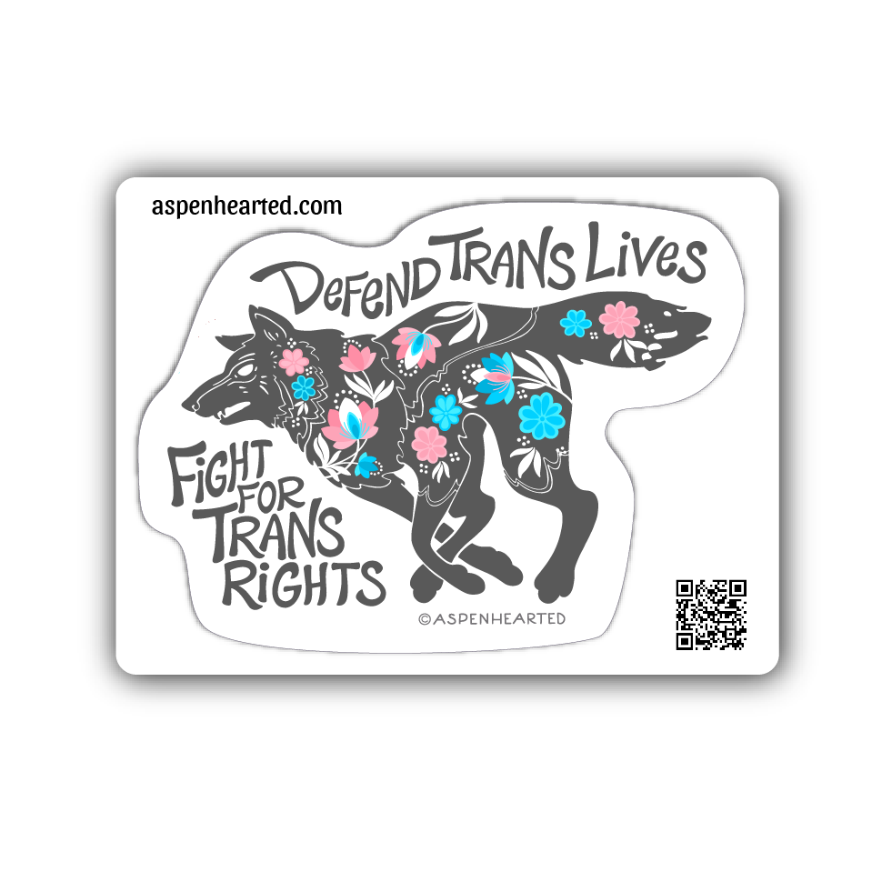 Sticker | Trans Rights Wolfpack