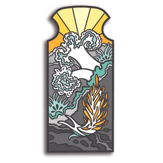 Sticker | Nudibranch & Anemone