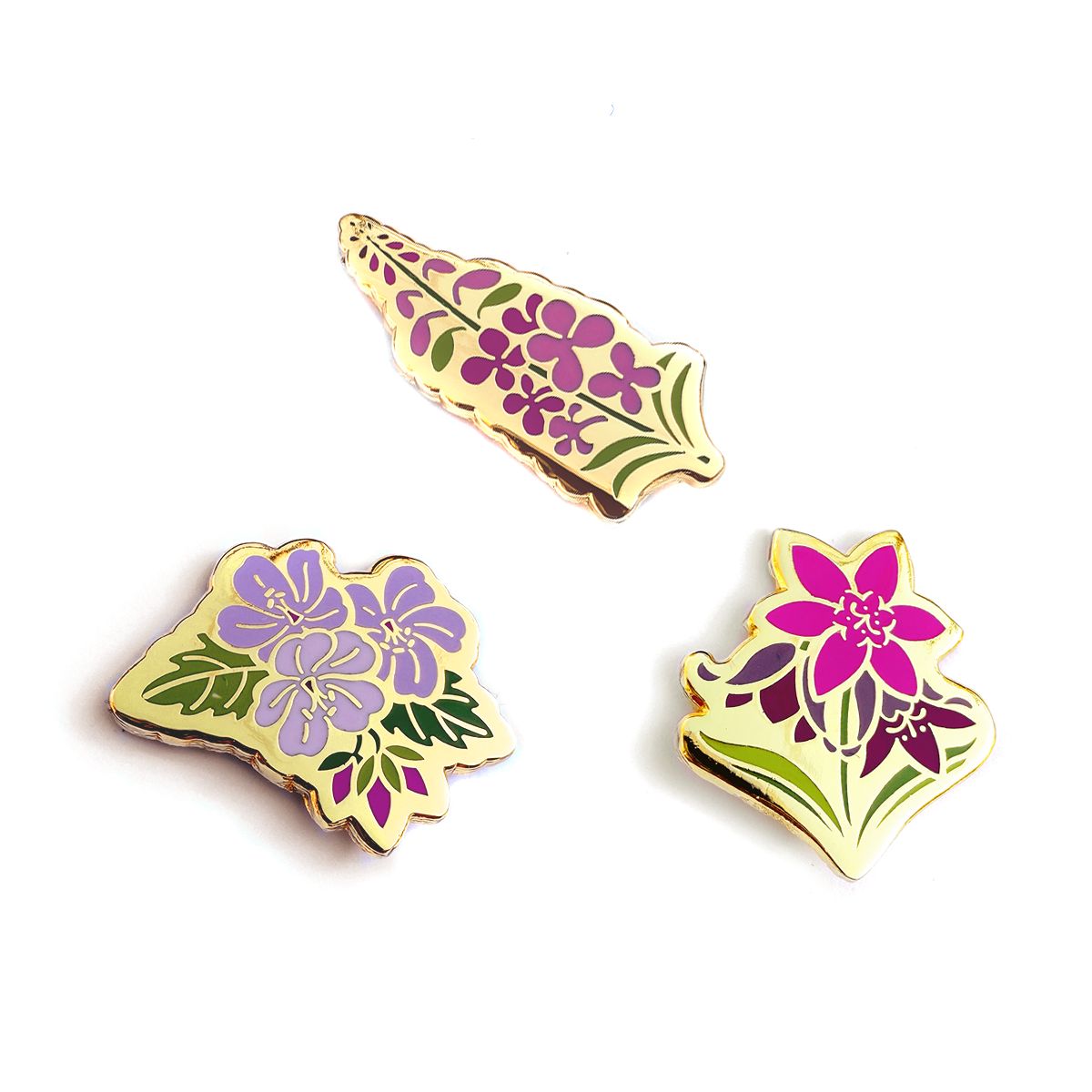 Pin Set | Wildflowers