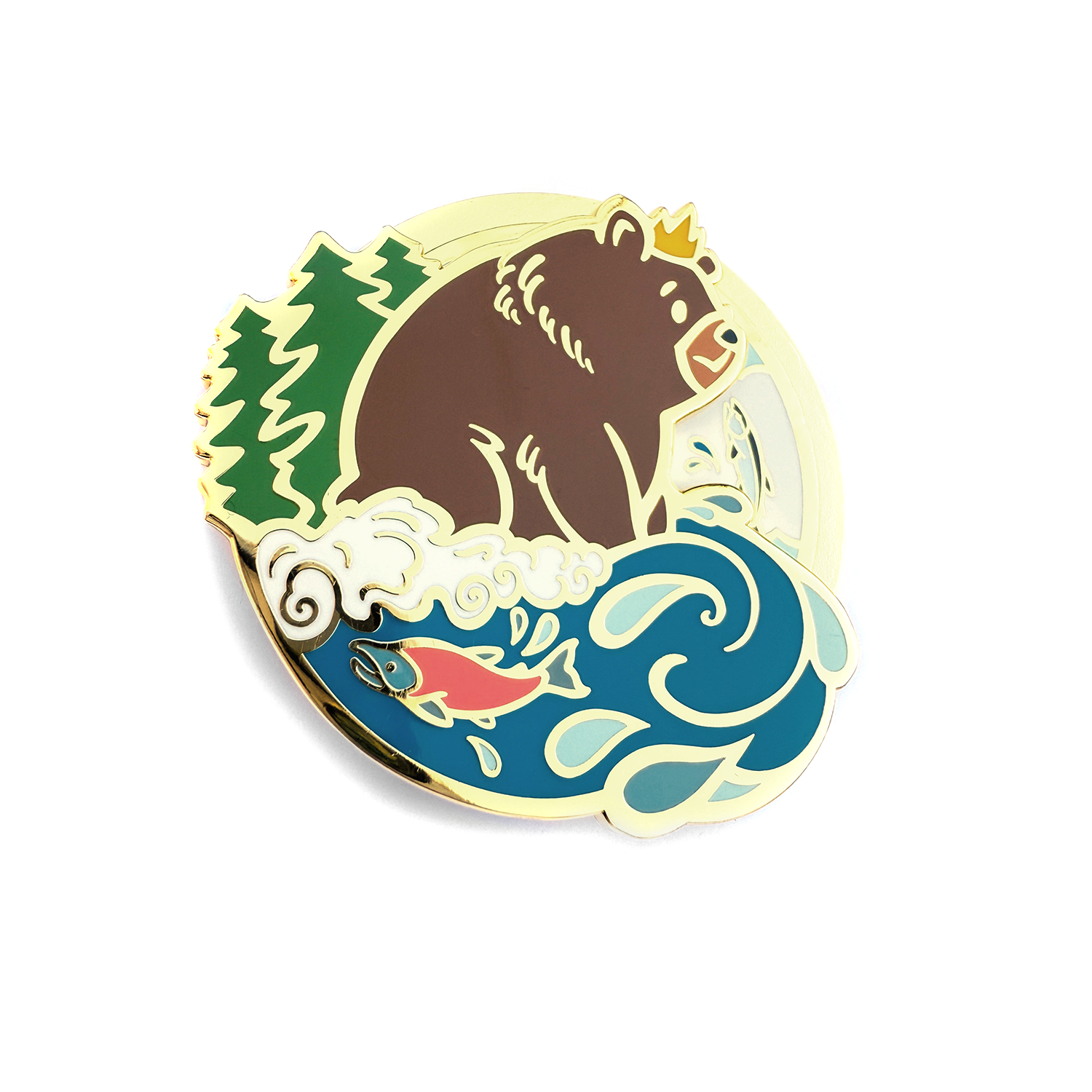 Pin | Salmon Spinner