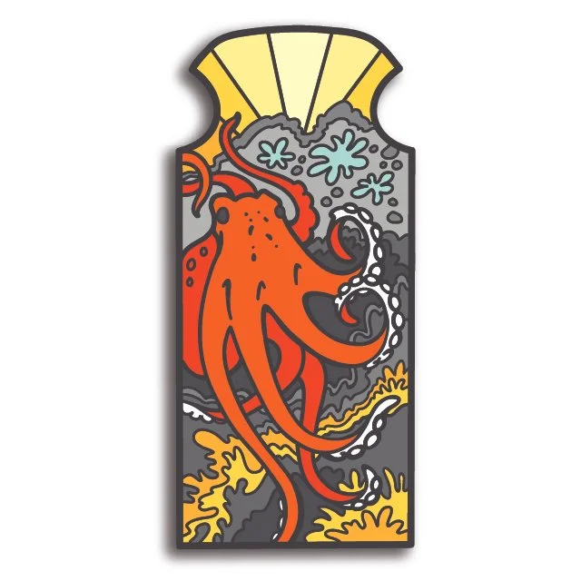 Sticker | Giant Pacific Octopus