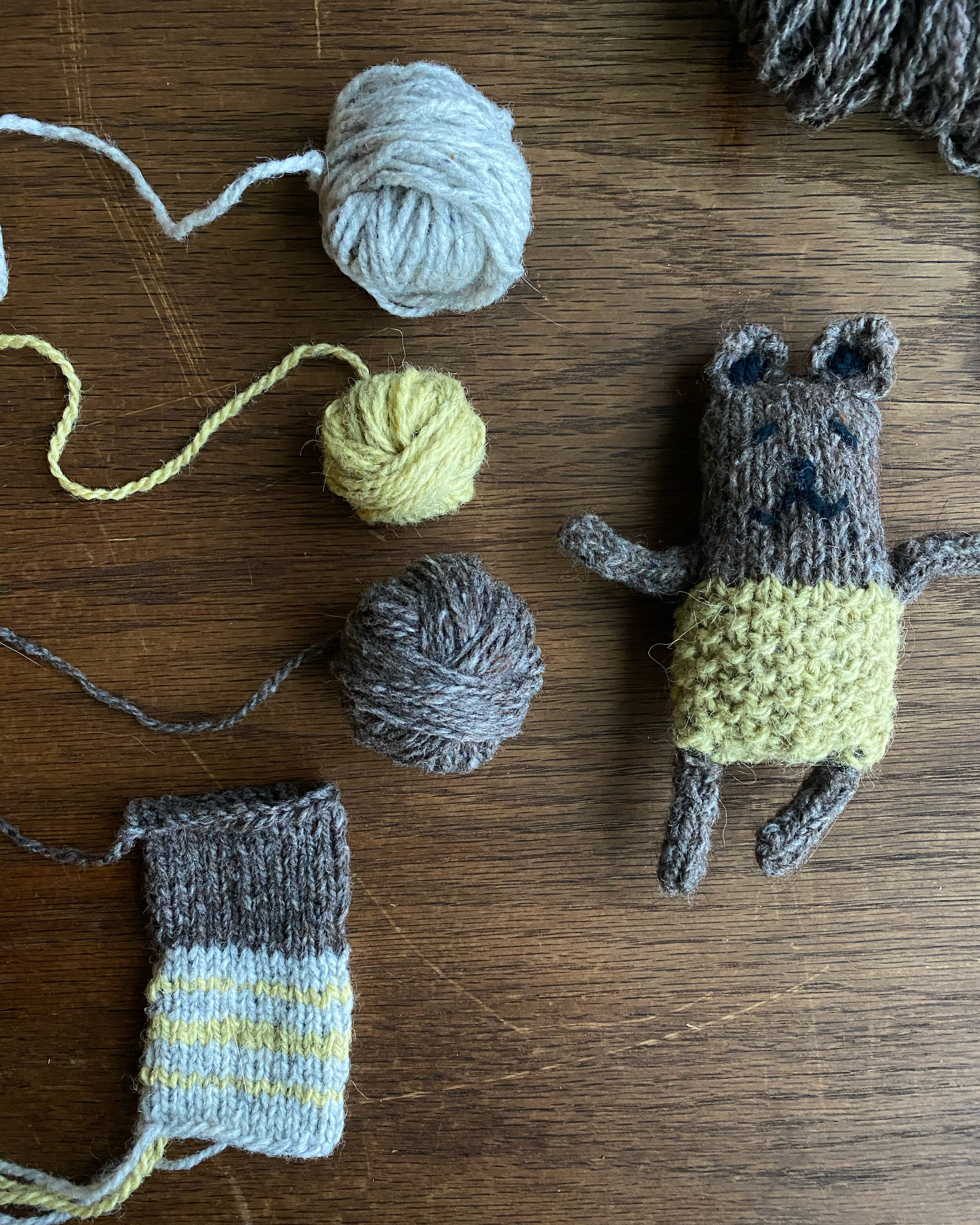 Knit Your Own Free Bear
