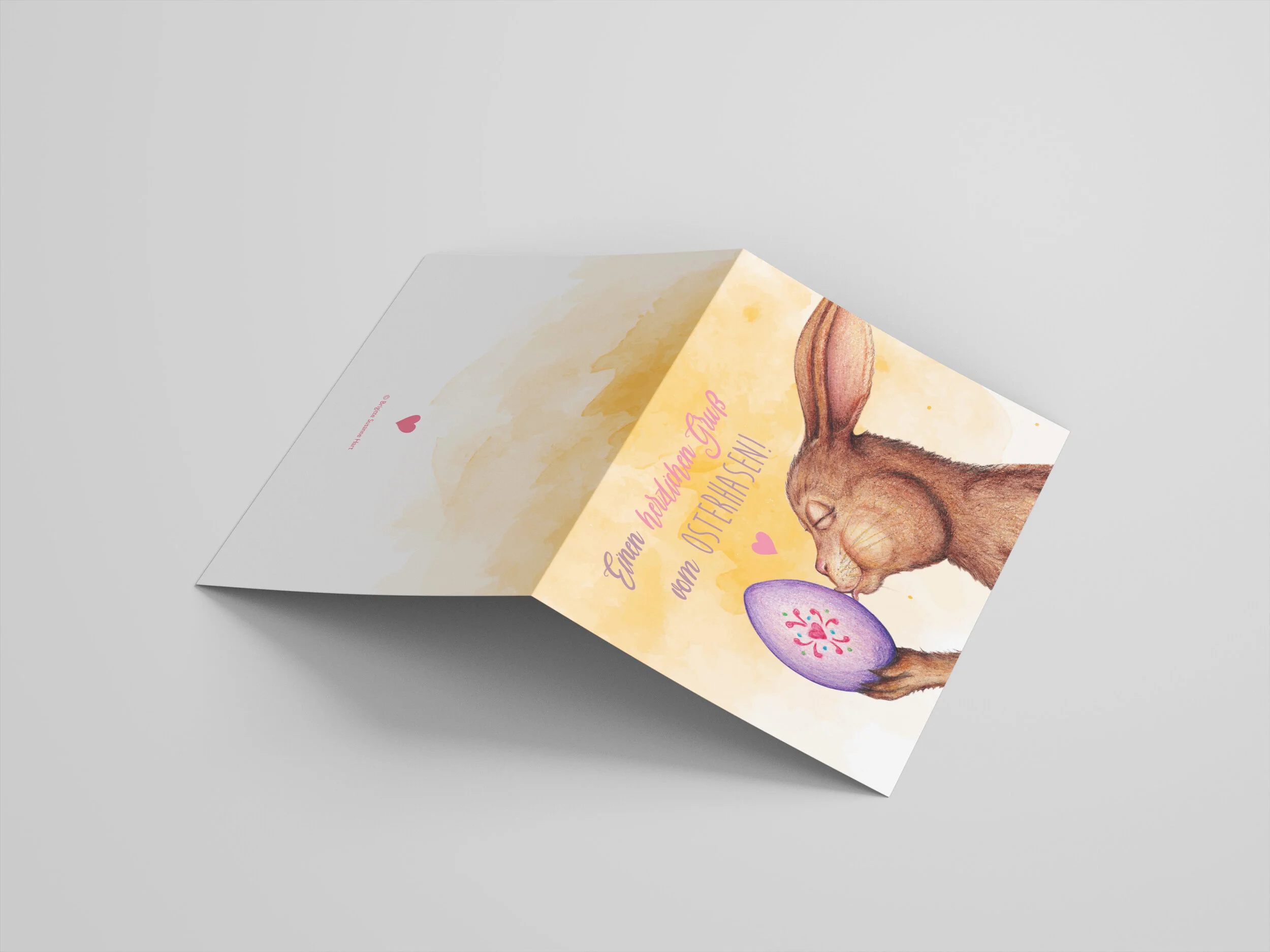 Einen herzlichen Gruß vom Osterhasen!