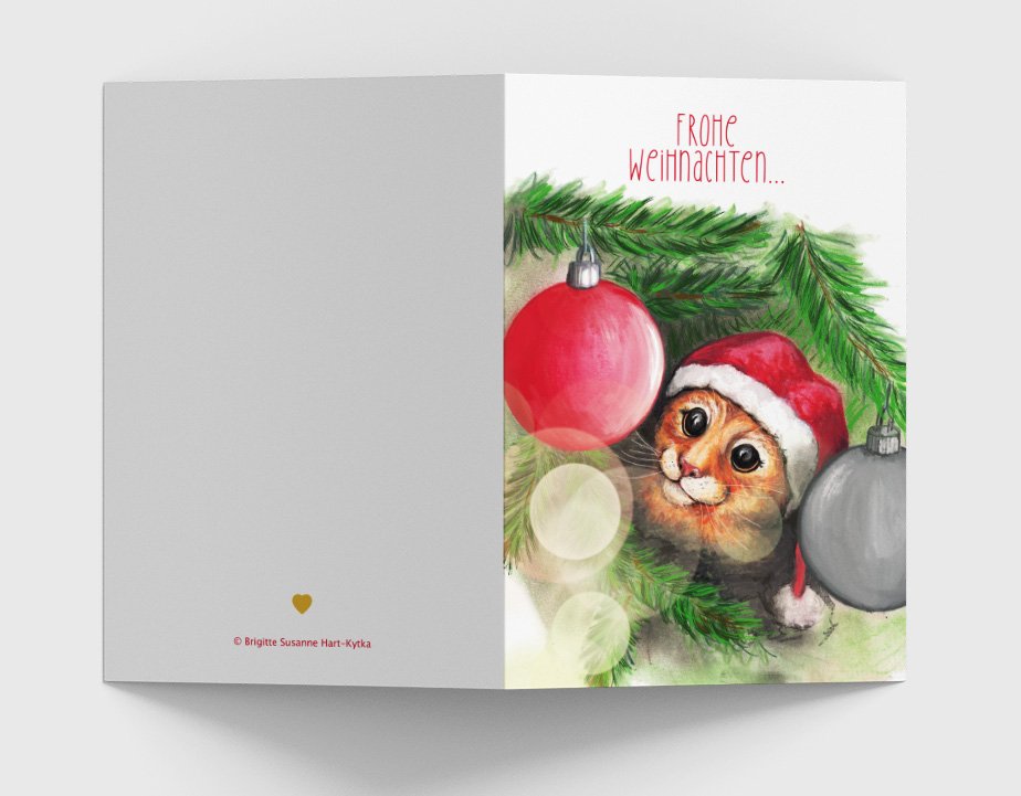 Weihnachtskatze