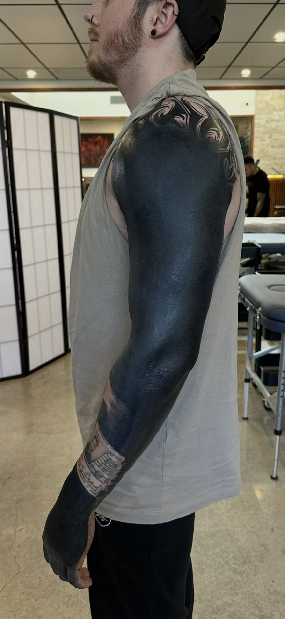 Jade Baxter Blackout Tattoo Specialist Adelaide Top Blackout Artist South Australia