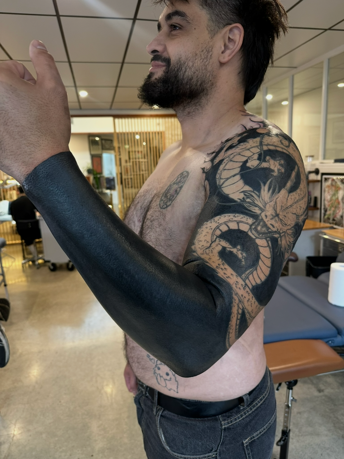 Jade Baxter Blackout Tattoo Specialist Adelaide Top Blackout Artist South Australia