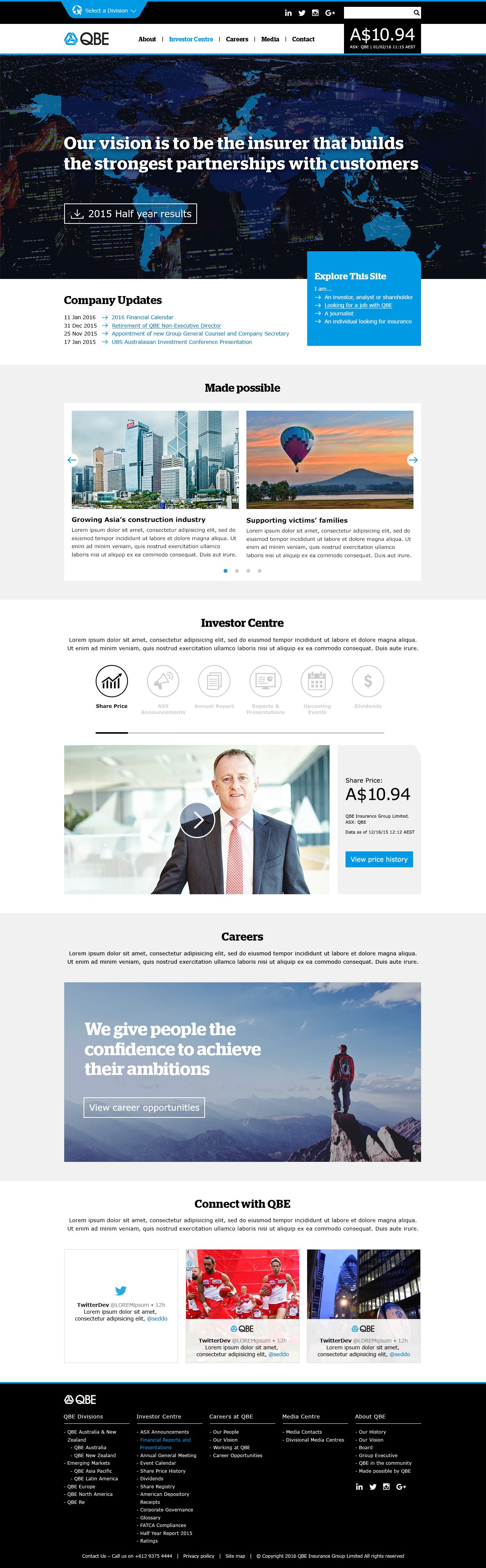 Brains Site Design Thumbnail