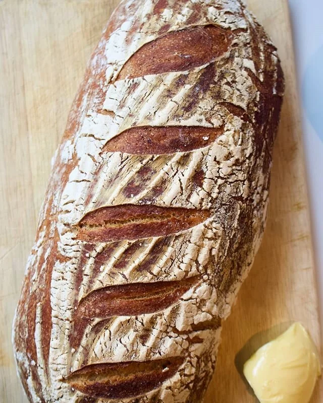 Wholemeal sourdough with help from Sally, my Starter .
.
.
.
.
#sourdough #bread #chef #baking #homemade #starter