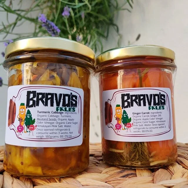 Thank you David 👍👍 Bravo's Pkles hot off the press, from @chefbravo. Looking forward to trying these! .
.
.
.
.
#pickles #letsgetpickleywithit #chef #homemade #instafood #ottolenghi