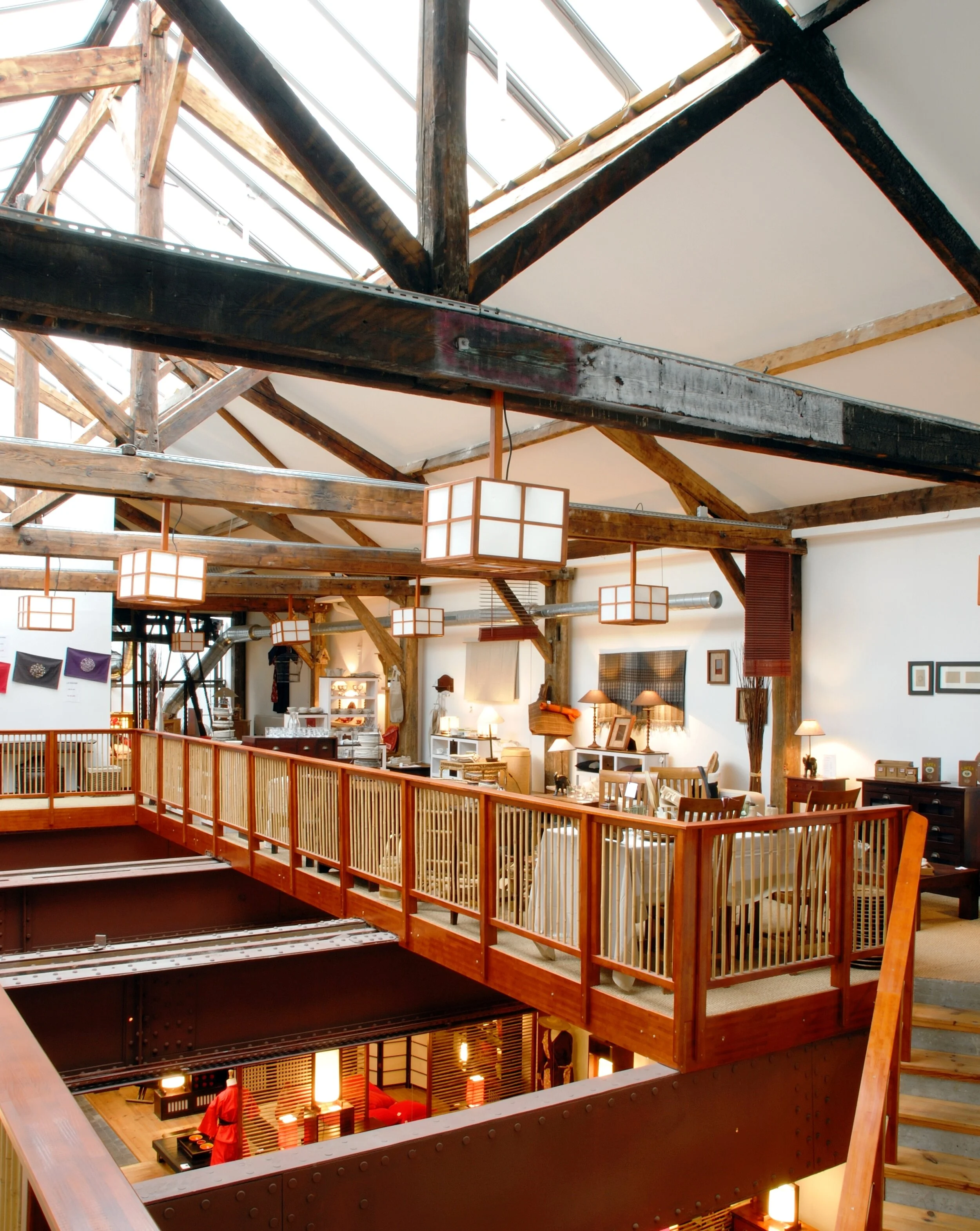 Reconversion d'un garage en magasin