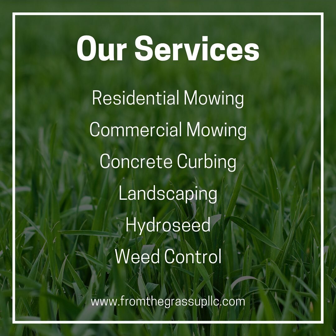 From The Grass Up offers custom landscaping services tailored to your outdoor living needs. 

For more information on all of our services check out the link in the bio!