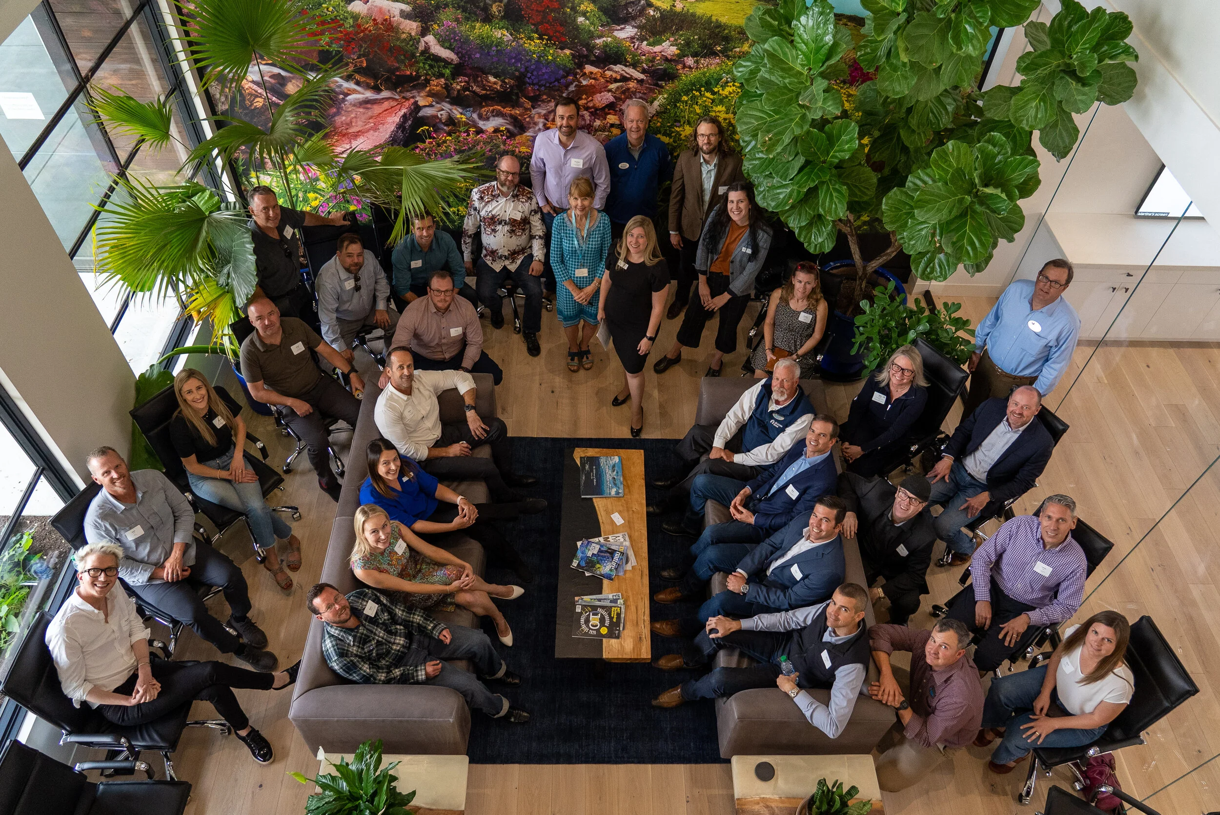 Back in person Glacier Bank hosts MHTBA reception at Two Bear Capital