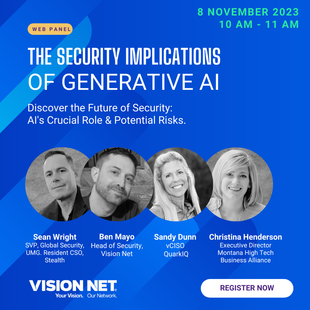 Webinar: The Security Implications of Generative AI — MT High Tech ...