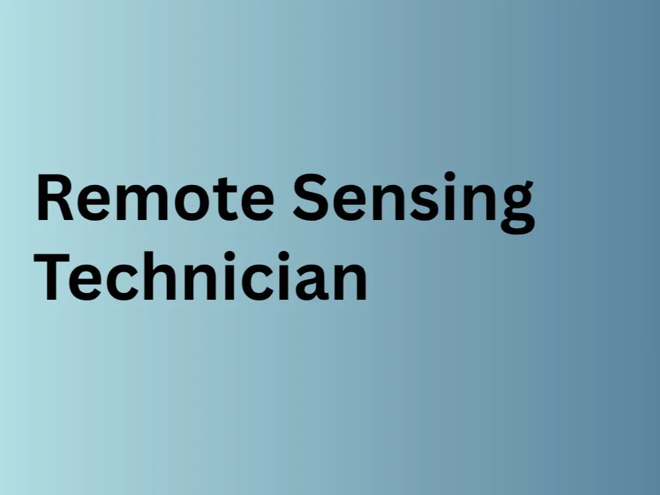 Remote Sensing Technician