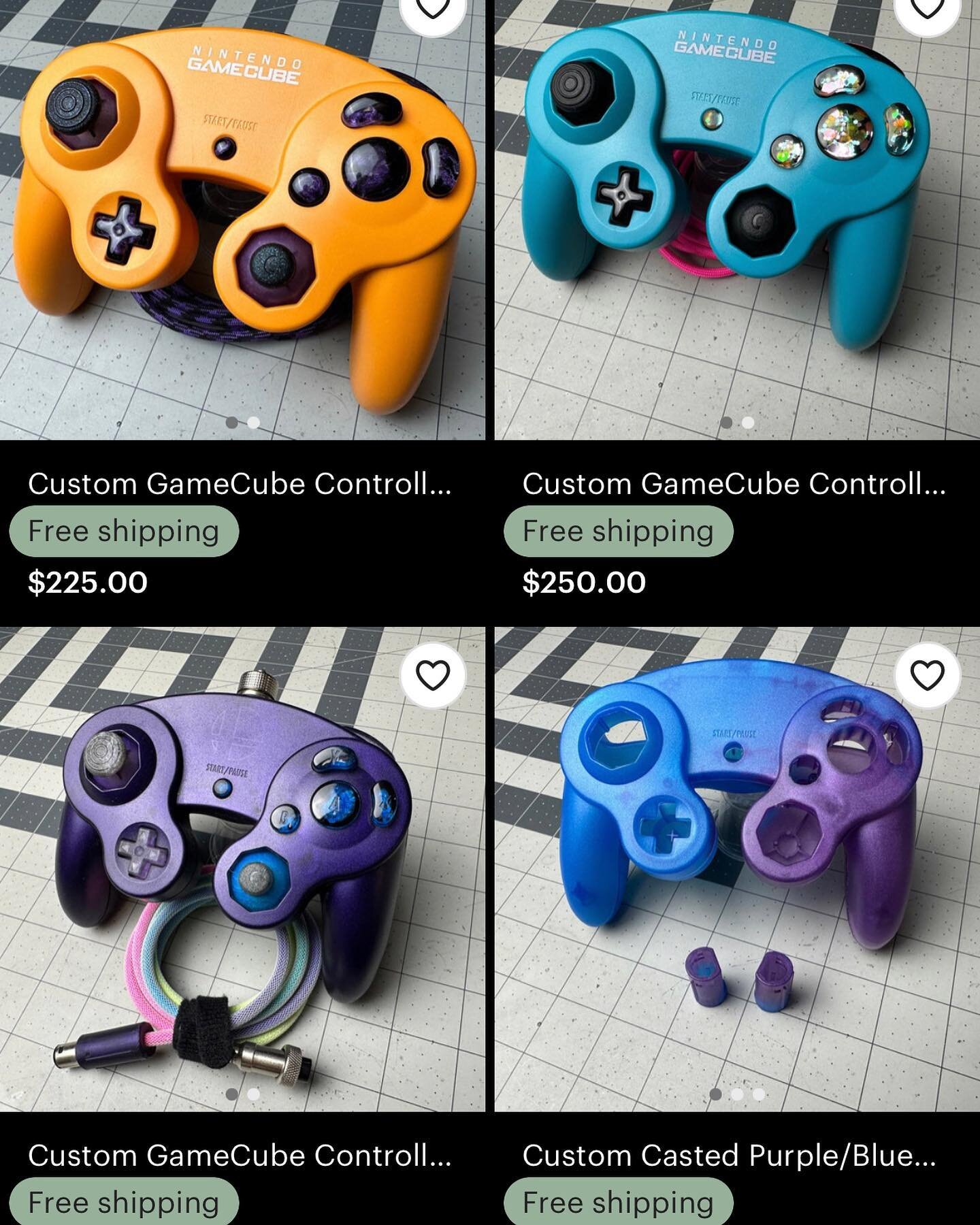 Just listed a few full controller builds, including a couple budget-ish options over on my Etsy! 
&bull;
&bull;
&bull;
------------------------------
&bull;
&bull;
&bull;
#supersmashbros #supersmashbrosultimate #smashbros #smashultimate #supersmashbr