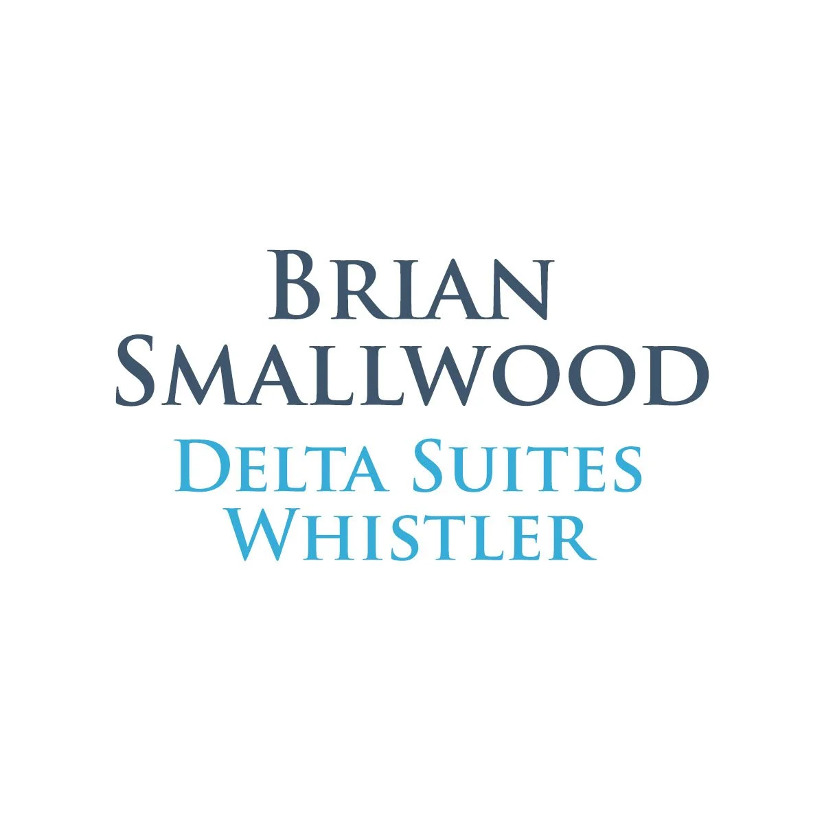 Logo of Brian Smallwood, Delta Suites Whistler.