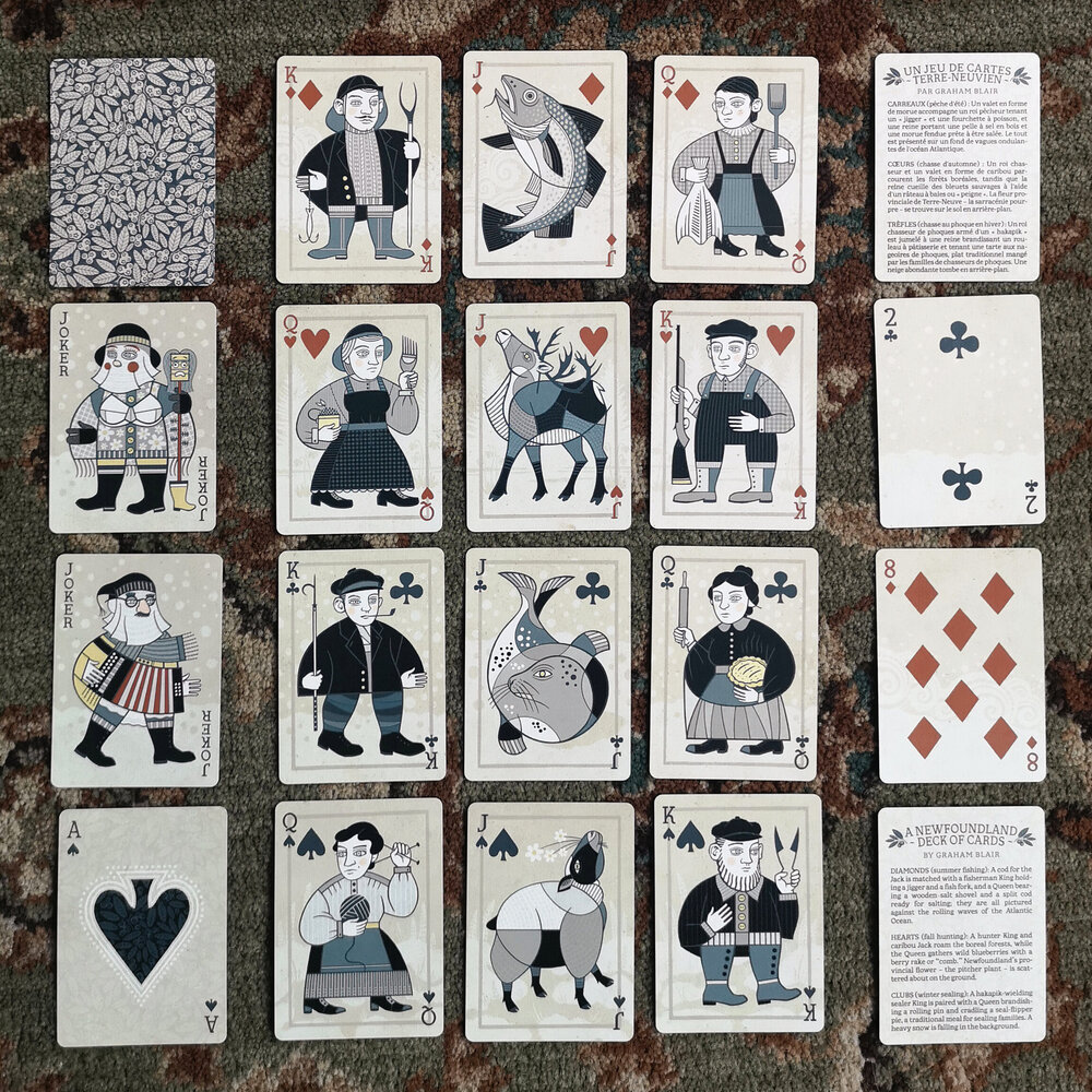 A Newfoundland Deck of Cards — GRAHAM BLAIR WOODCUTS
