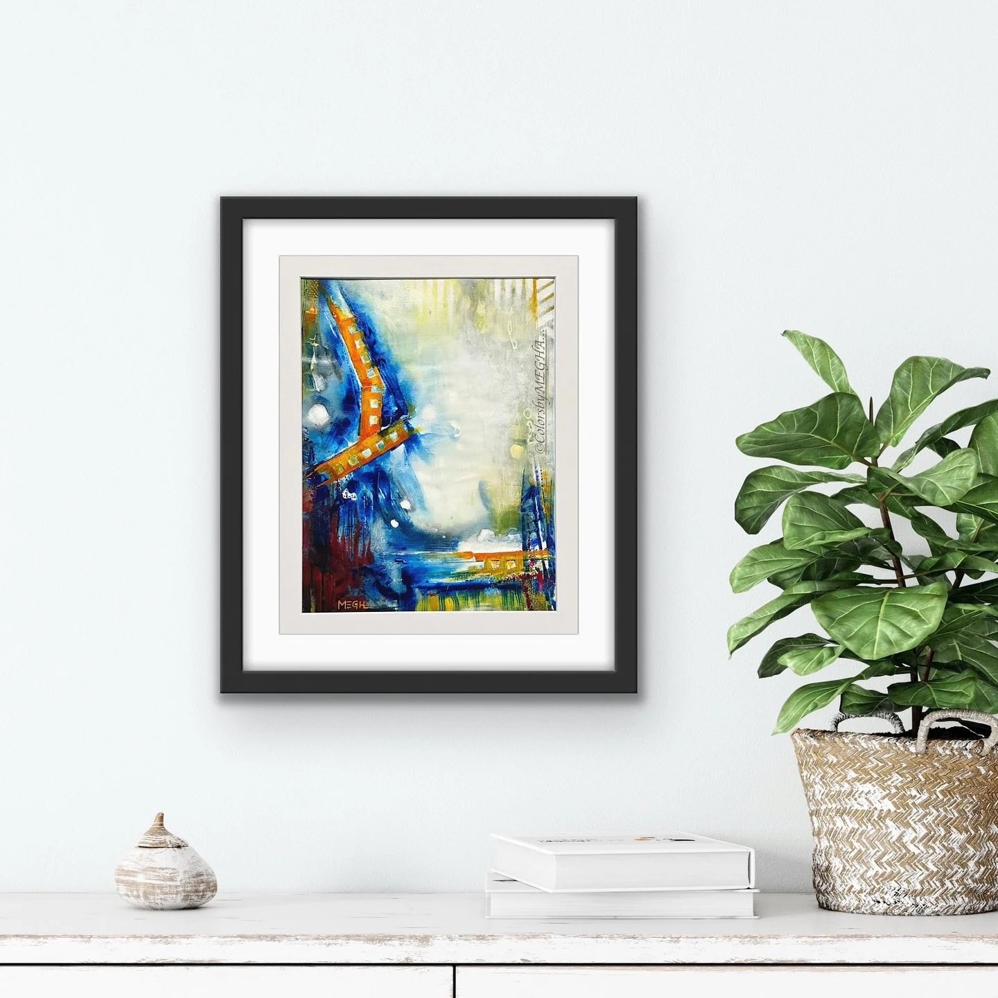 One day, I was unsure about something; I can&rsquo;t even remember what it was now. In those moments, my go-to place is always the studio, and my best friend is a heavyweight mixed-media pad. I grabbed a scrap (that corner edge) from a spiral book, s