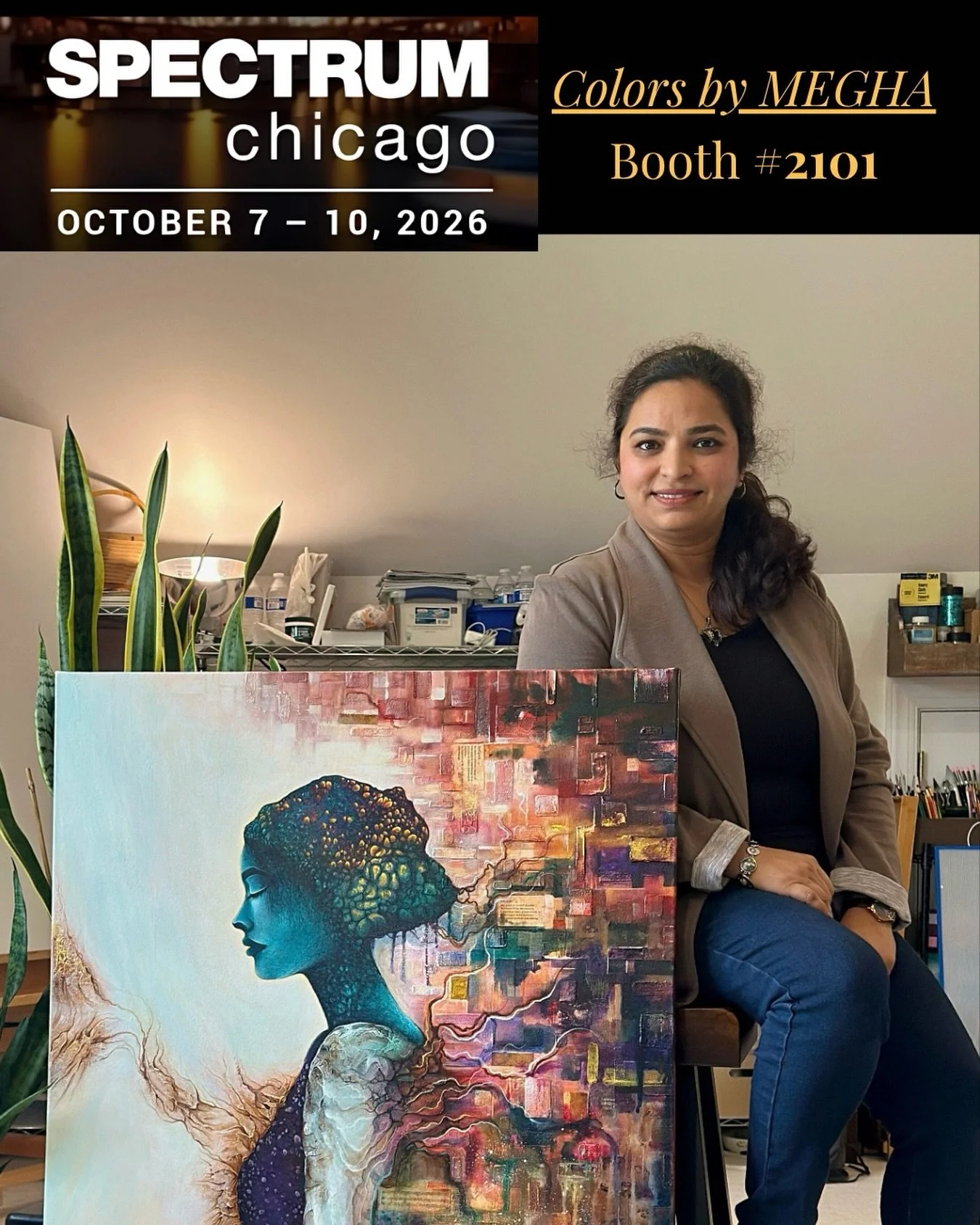 Hello&hellip; Hello&hellip;🙋🏻&zwj;♀️
Only a week to go for this International Art Fair in Chicago at The Mart- world&rsquo;s largest commercial building &amp; design center.
Have you checked the VIP Tickets yet???🤔

I have shared a link in my prof