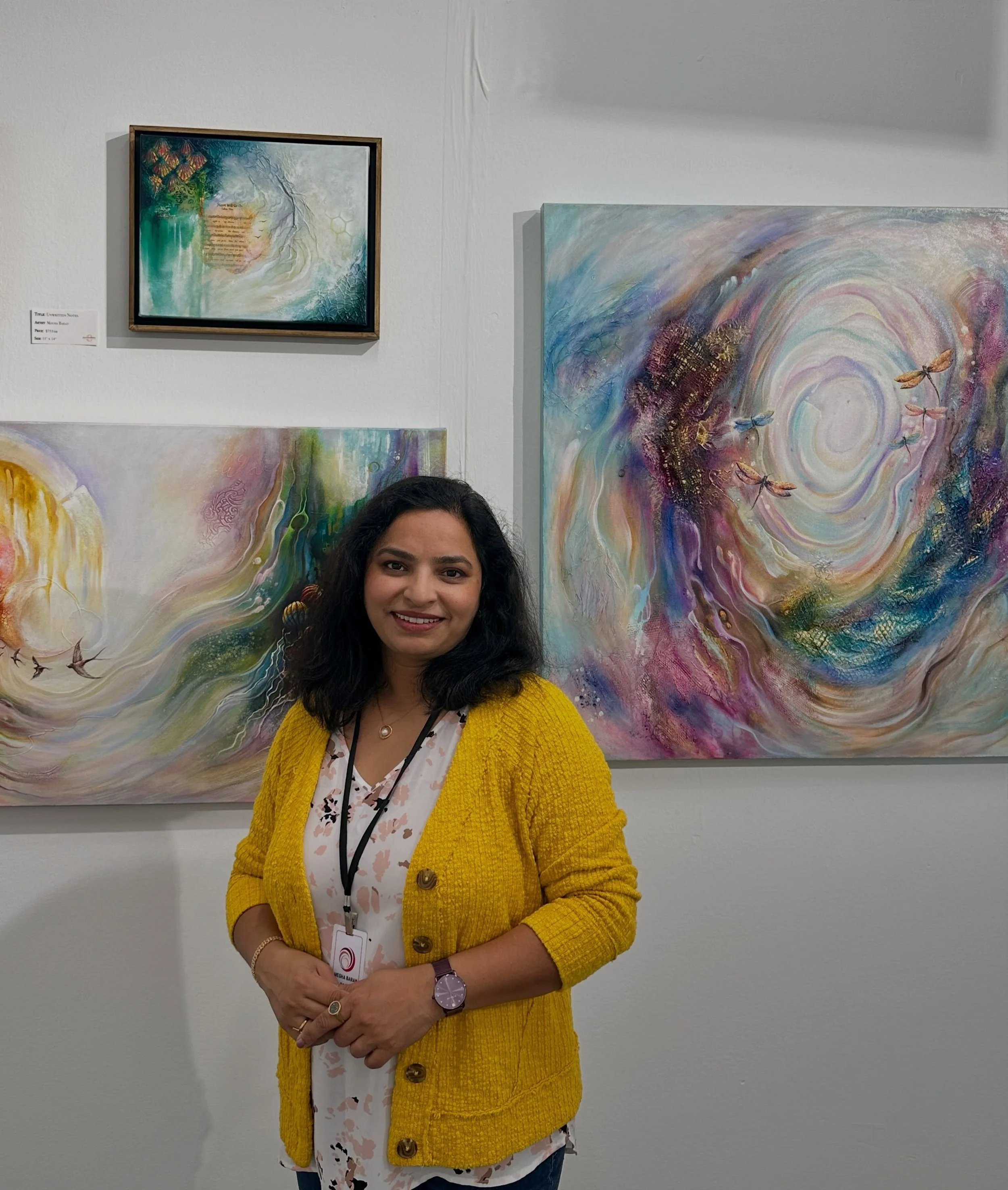 These were an incredibly fun filled 4 days in Chicago. So many conversations, connections and making friends from around the globe 🌍&hellip;🤗

My heart is full of gratitude for everyone who stopped by to know my work and finding that special bond a