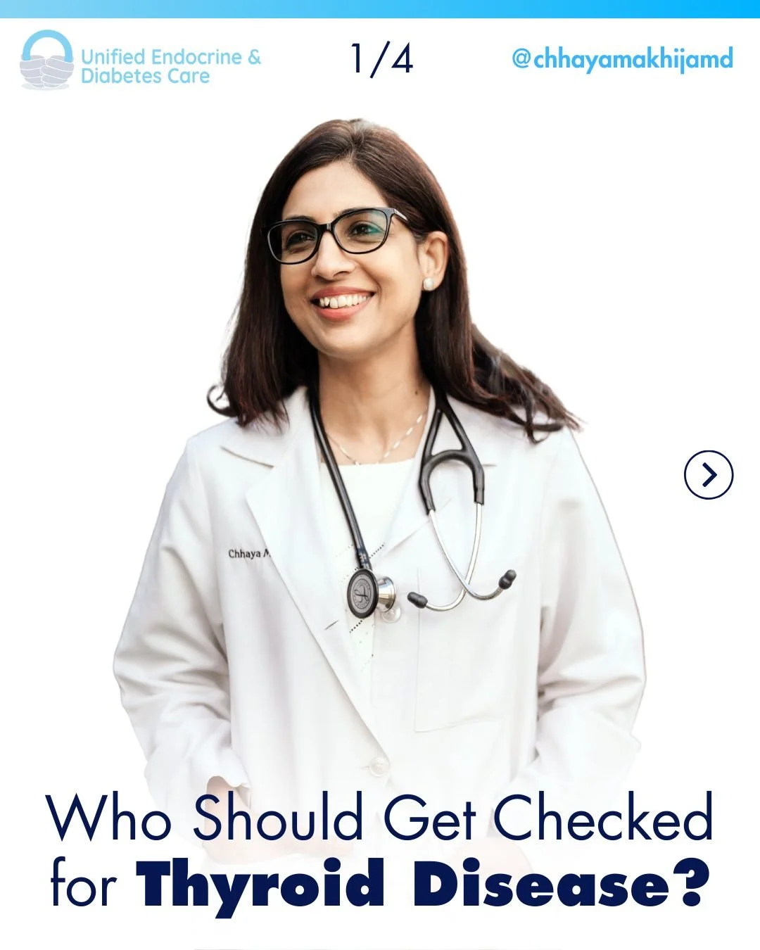 Who should get checked for thyroid disease? Swipe through to find out!
If you experience unexplained fatigue, weight changes, mood swings, or cold intolerance, it might be time for a thyroid check.
Women, especially those with a family history of thy