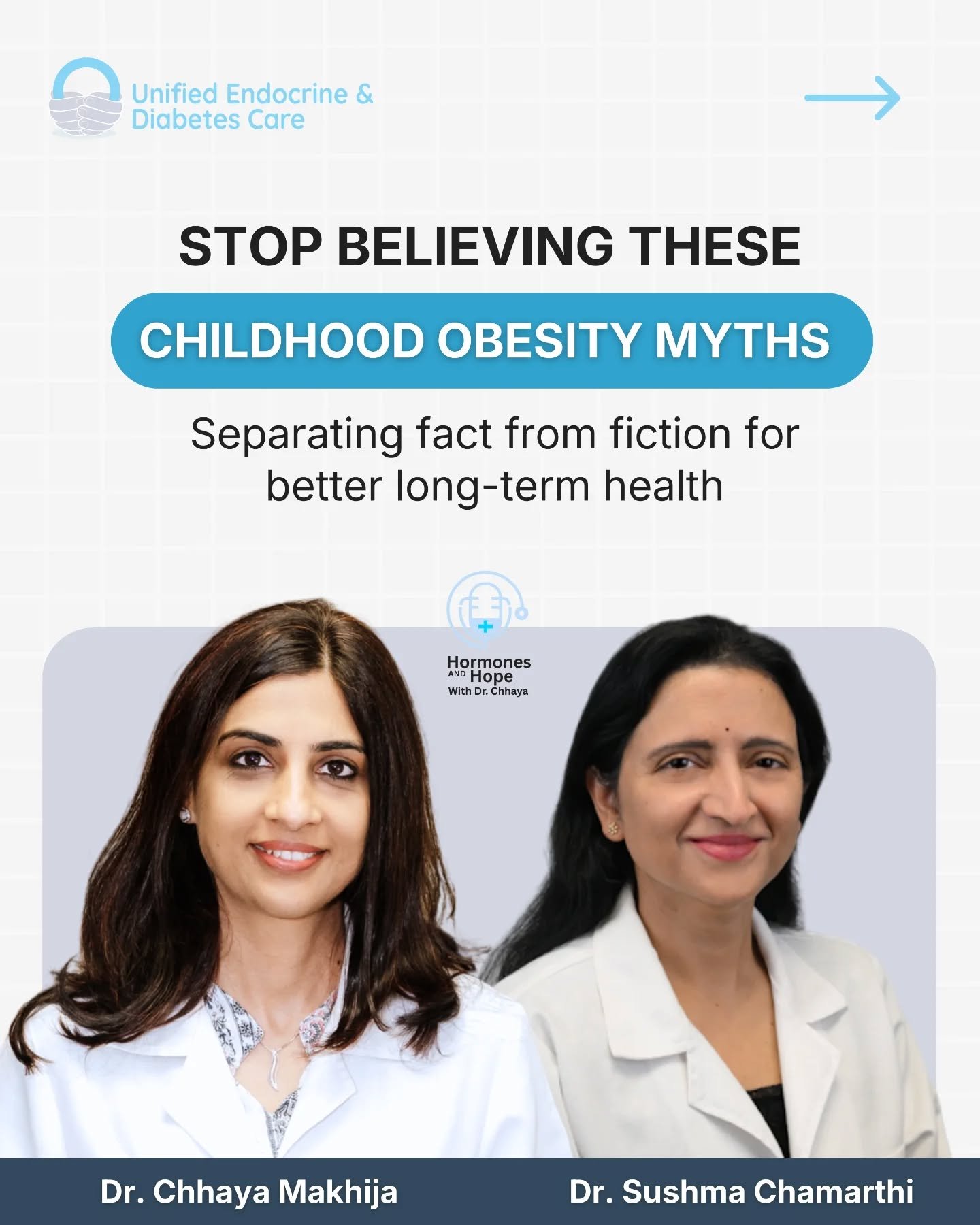 Kids just outgrow it.&rdquo;

Do they though?

We hear this all the time when it comes to childhood obesity and it&rsquo;s one of the biggest myths out there.

Genetics? Not the full story.

Carbs? Not the villain. 

&ldquo;Healthy&rdquo; snacks? Not