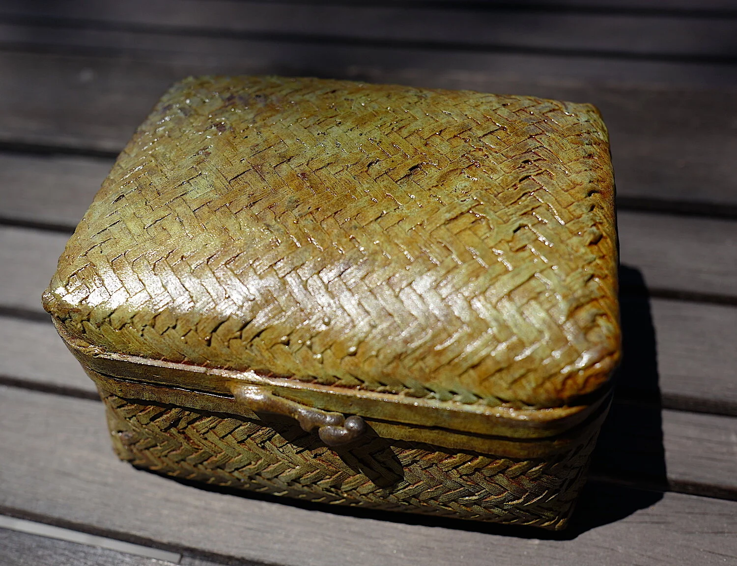 Bronze box for a private collection in Saitama, Japan